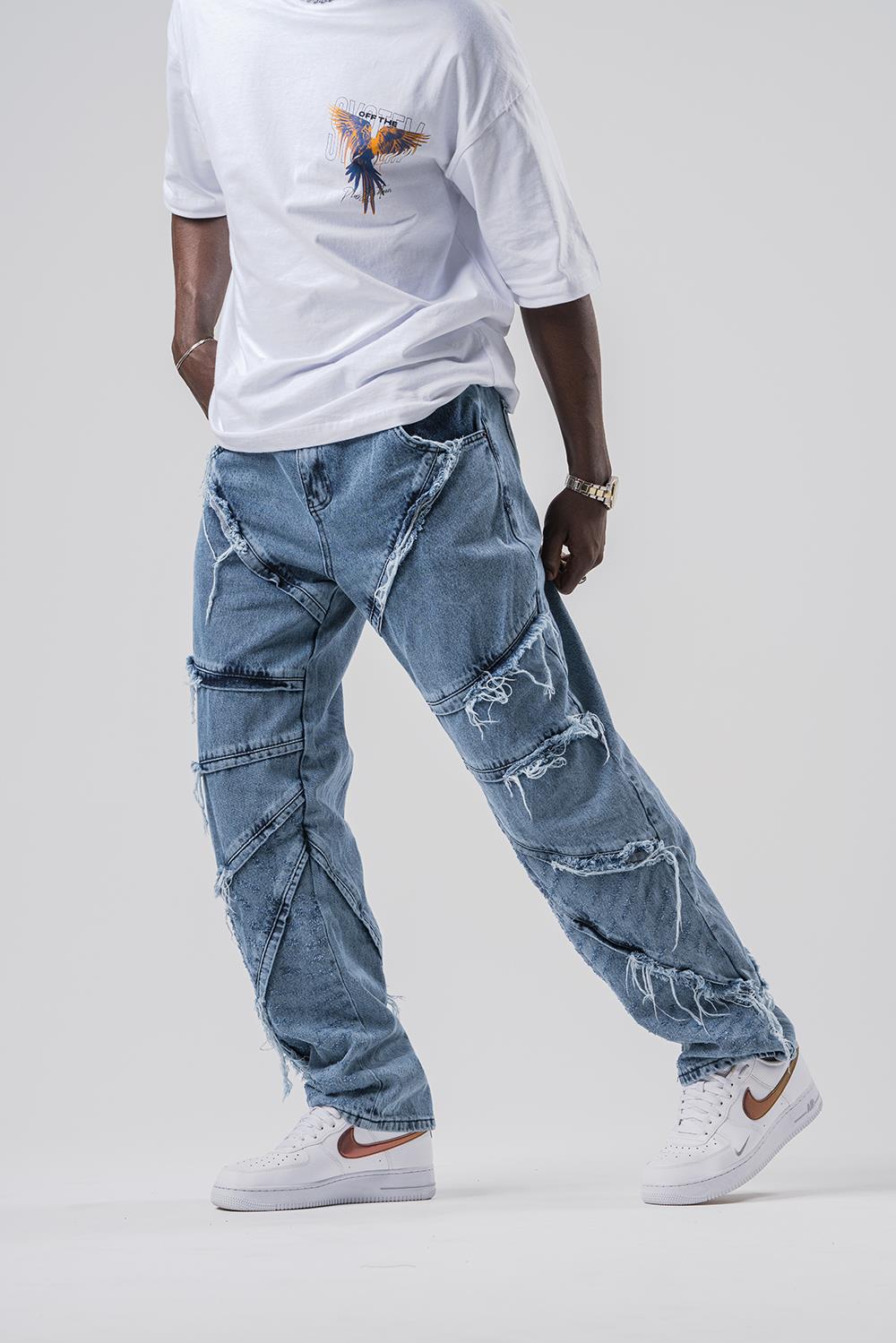 Tassel  Jean Baggy Pantolon