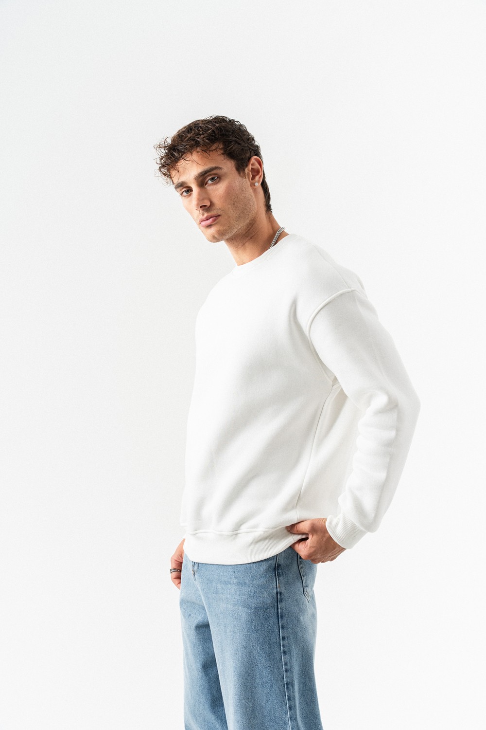 Deepwave Bisiklet Yaka Sweatshirt