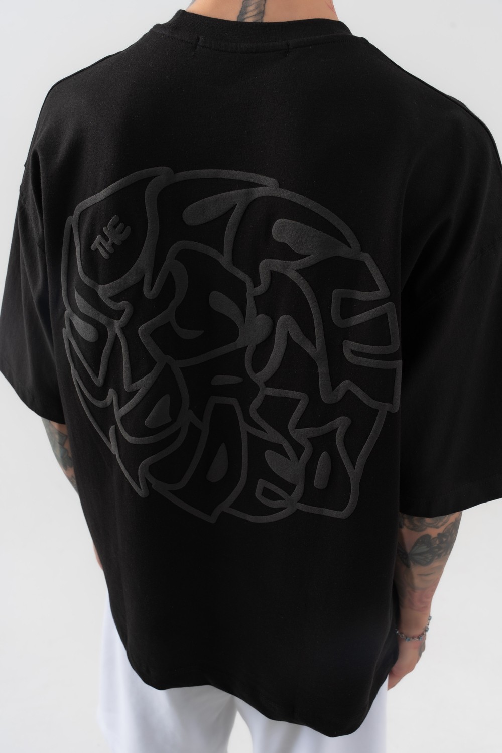 Noirline Oversize T-shirt - Siyah