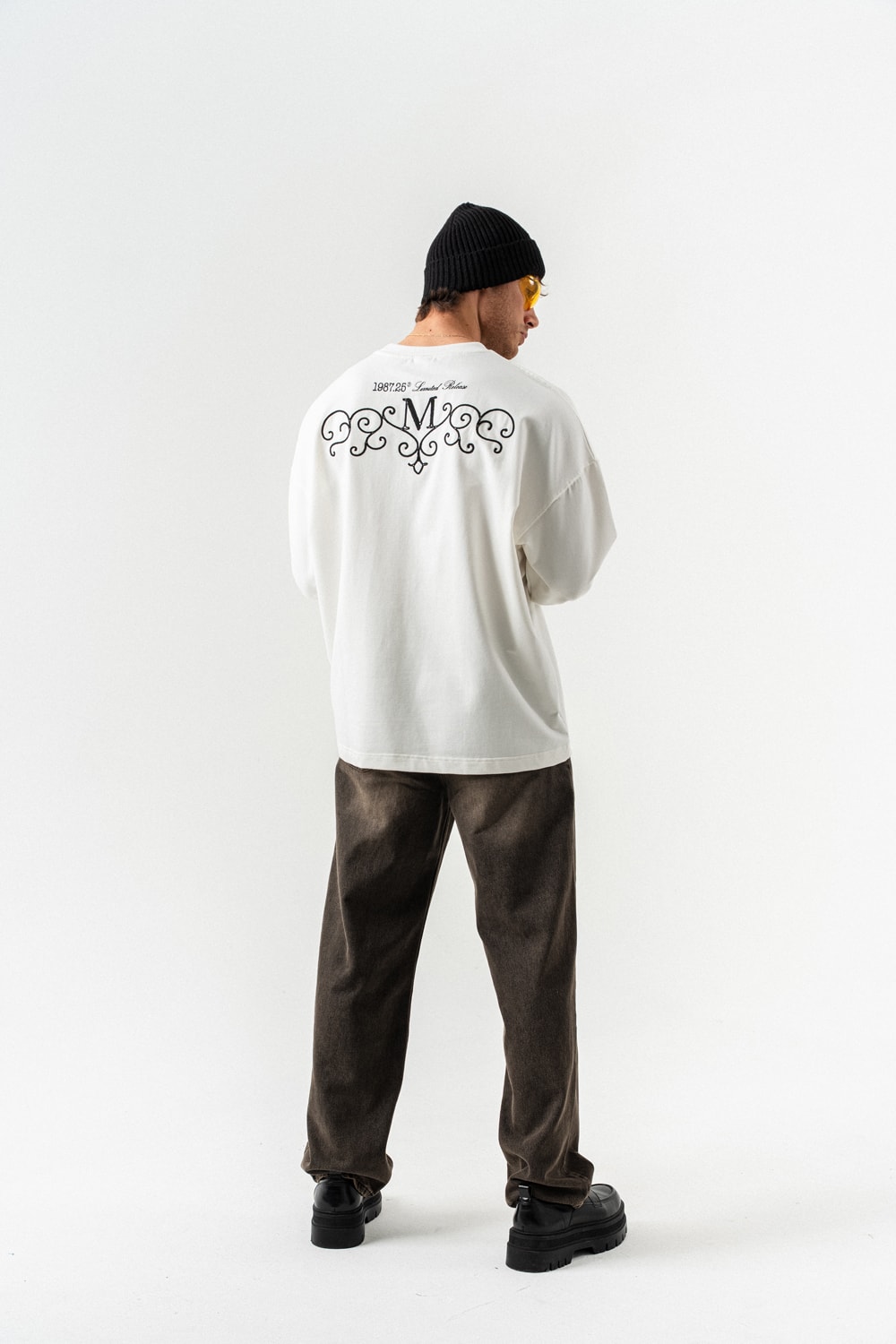 Nullspace Sırt Nakışlı Bisiklet Yaka Sweatshirt