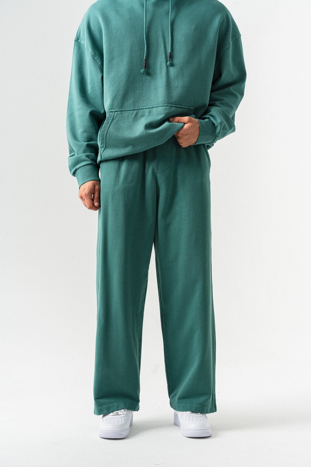 Dripstone Bel Lastikli Baggy Eşofman - Yeşil