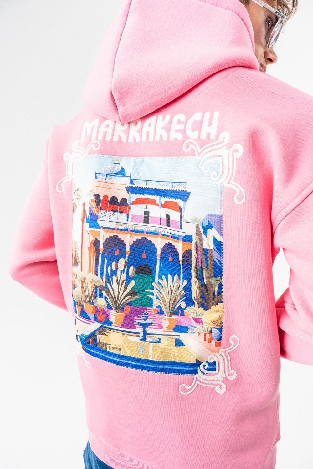Marrakech Nakış ve Patch Detay Sweatshirt Hoodie