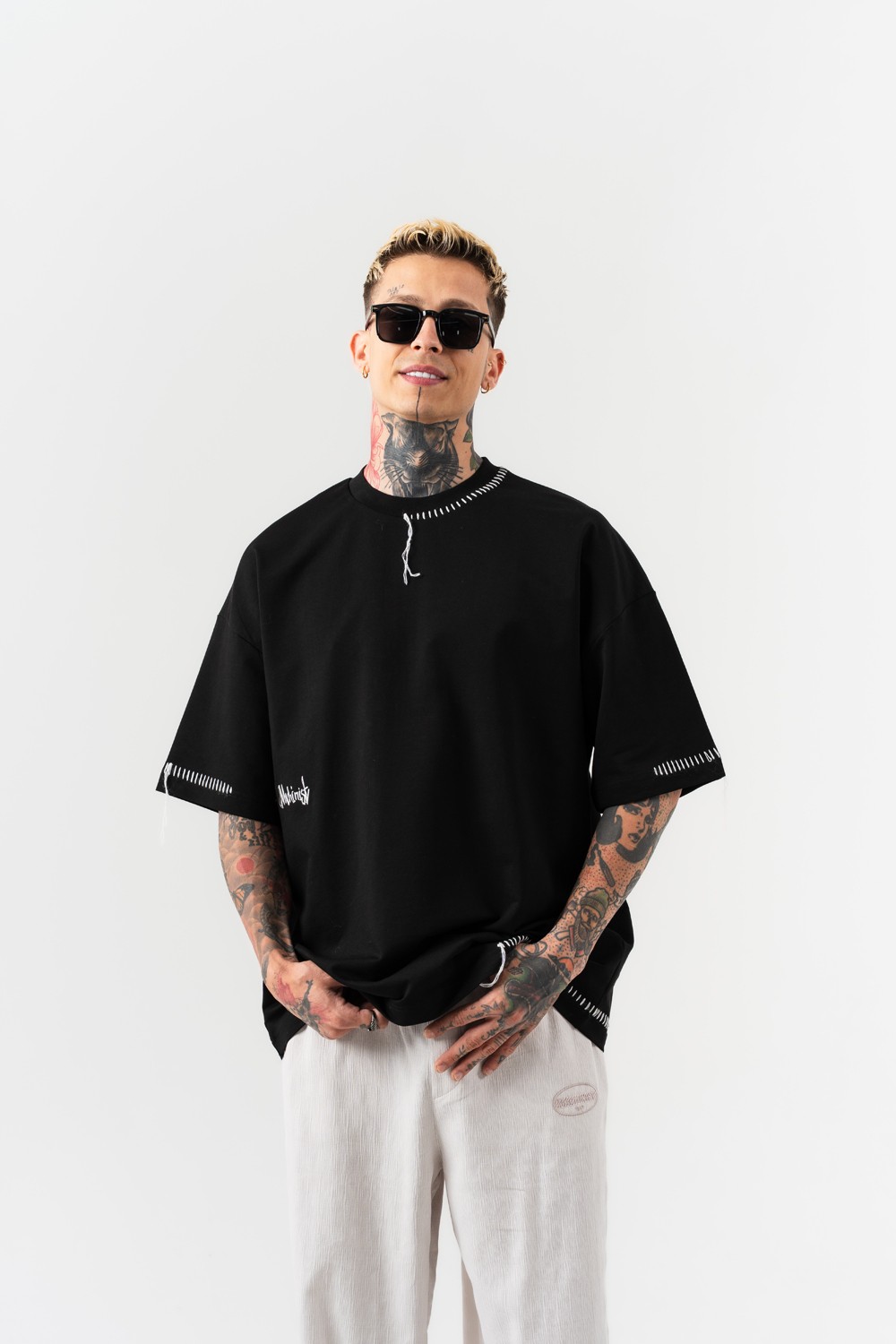 Tailor Dikiş Detaylı Oversize T-shirt