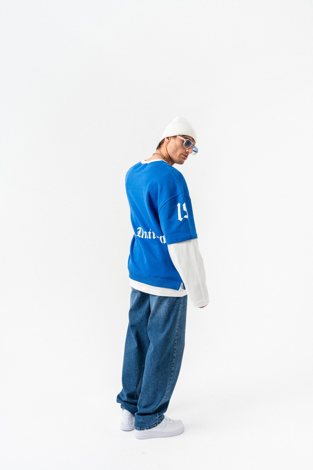 Social Uniform Bisiklet Yaka Sweatshirt