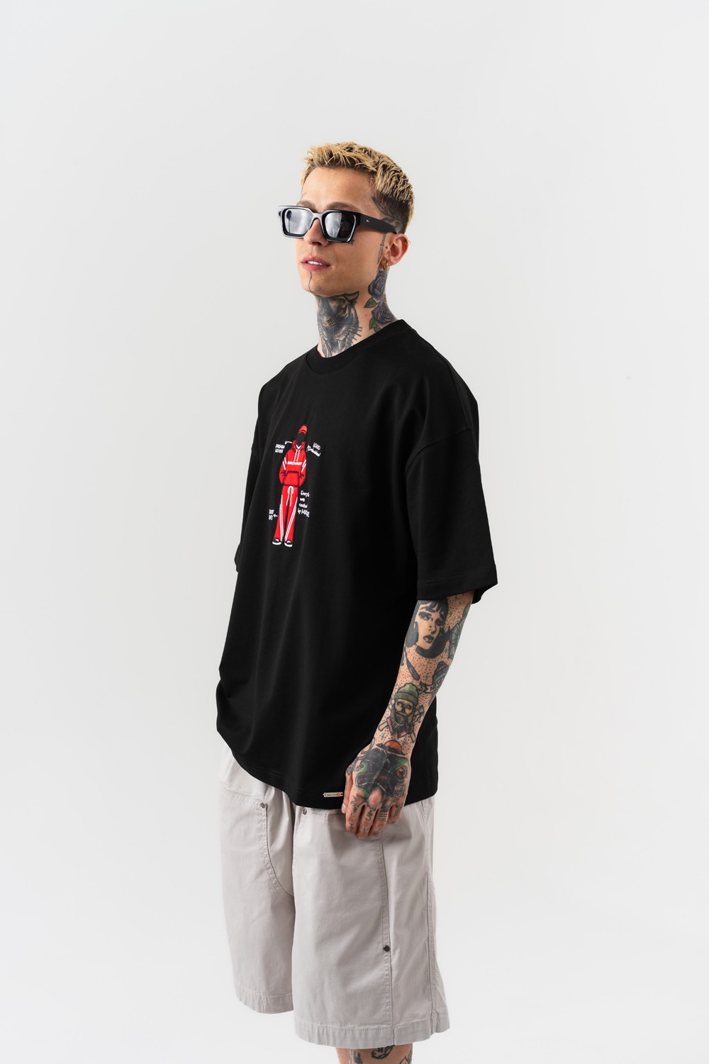 Haze Nakış Detaylı Oversize T-shirt