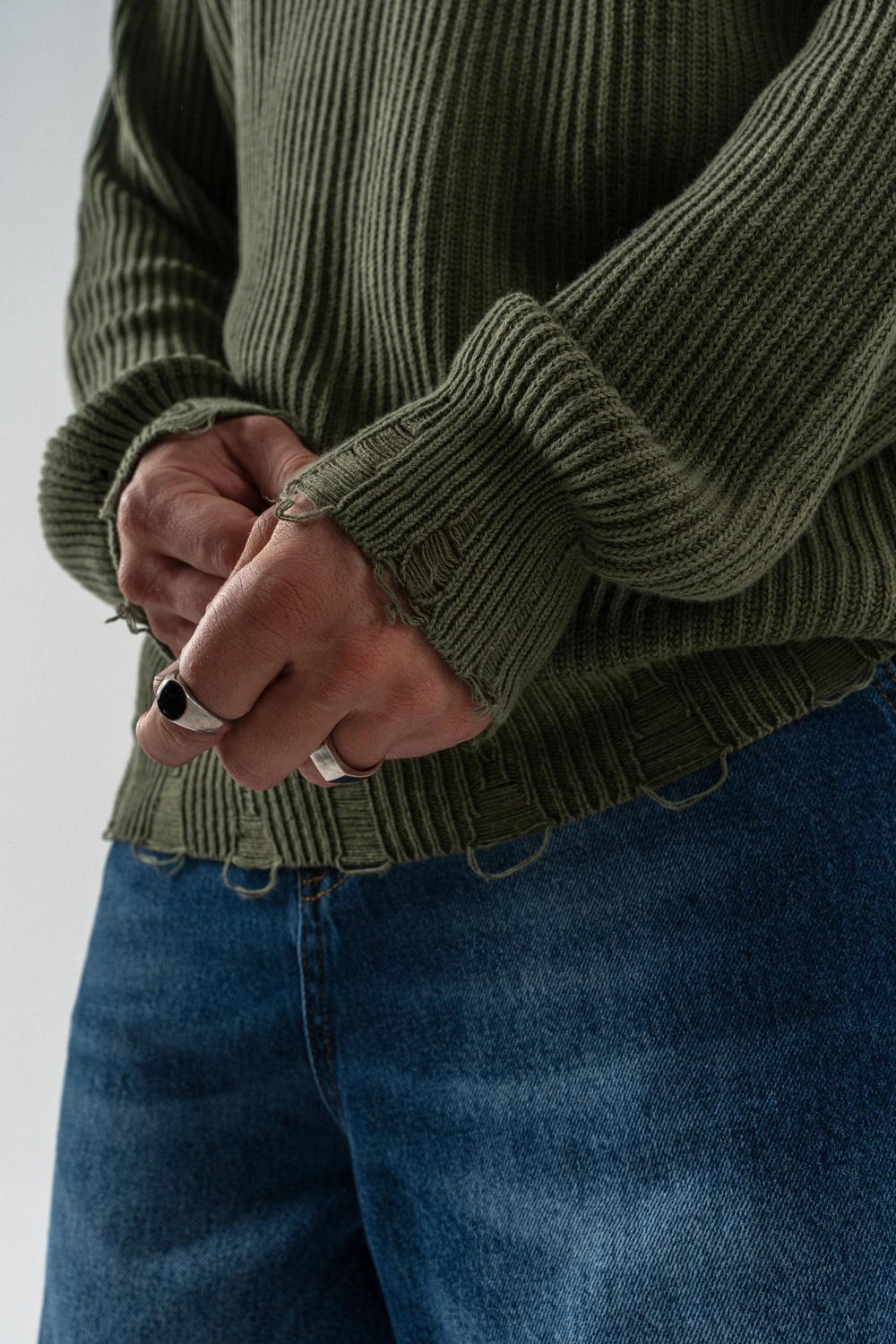 Dailytone Bisiklet Yaka Retro Triko Kazak