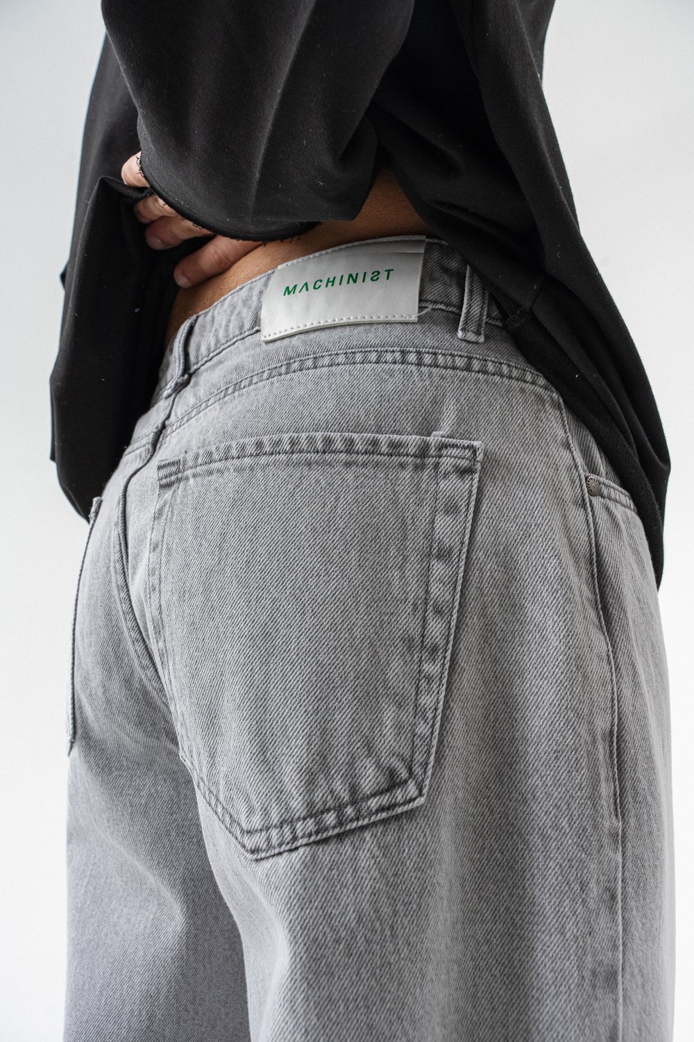 Nightgrid Jean Baggy Pantolon