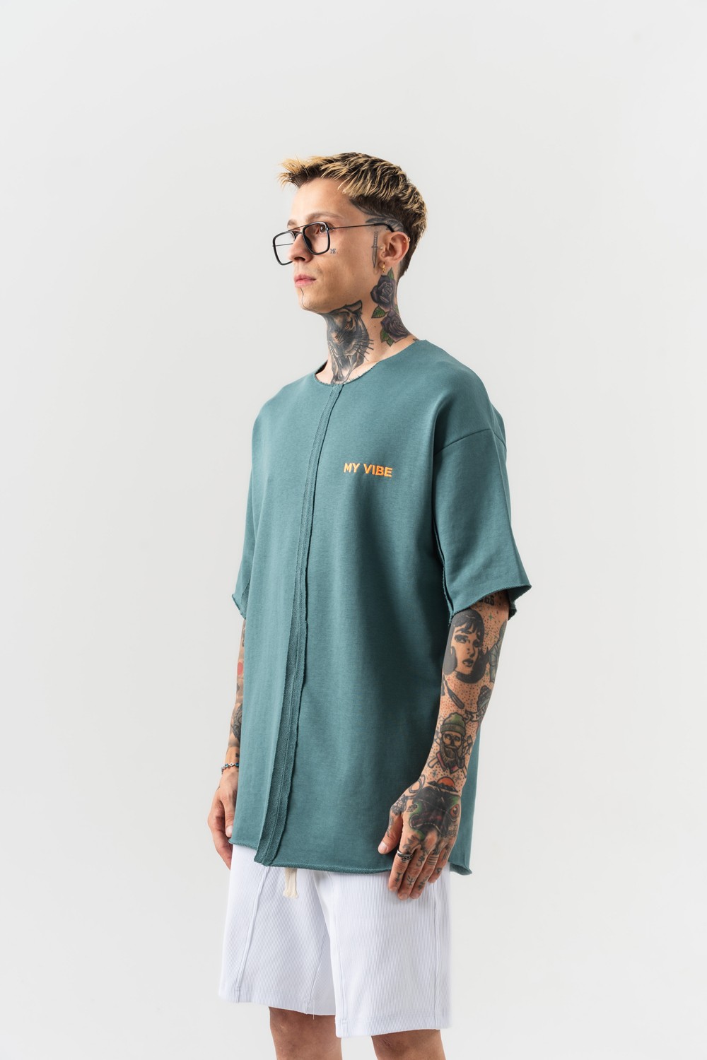 My Vibe Oversize T-shirt - Yeşil