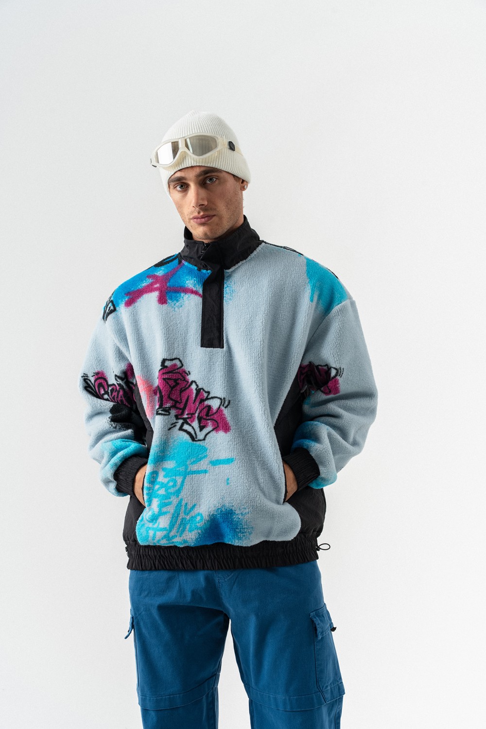 Glacier Peluş Sweatshirt