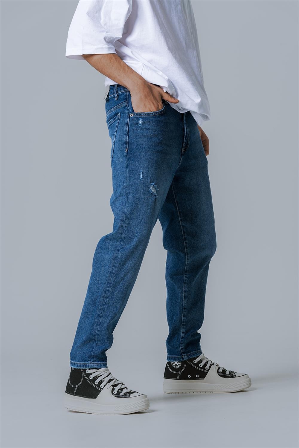 Split  Boyfriend Jean Pantolon