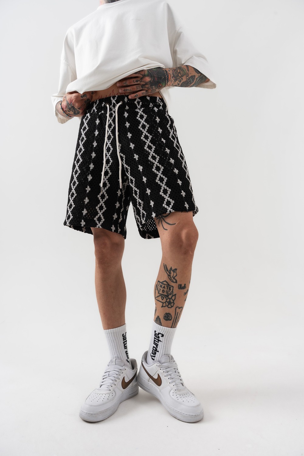 Rawcut Knit Triko Şort