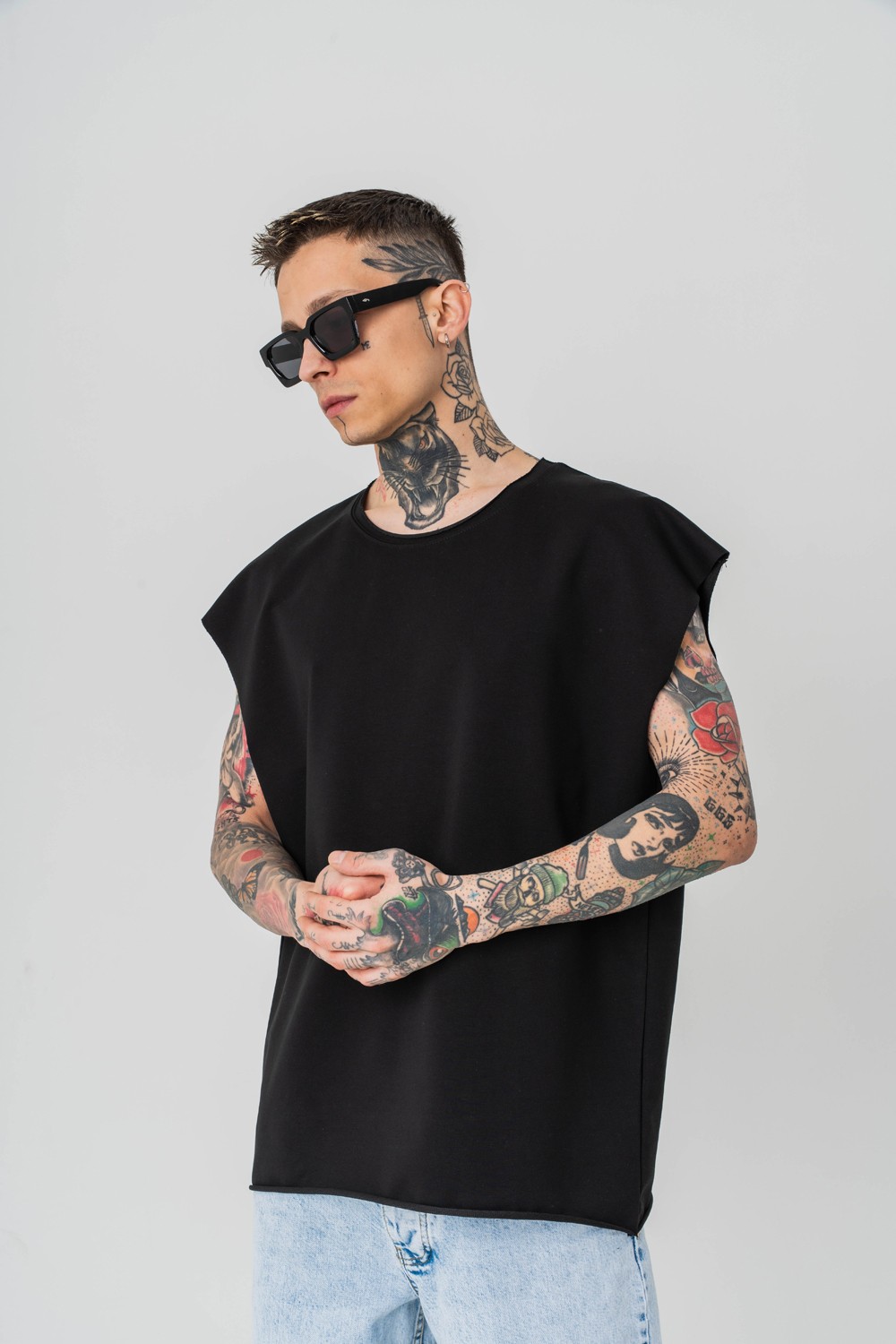 Raw Energy Kolsuz Oversize T-shirt