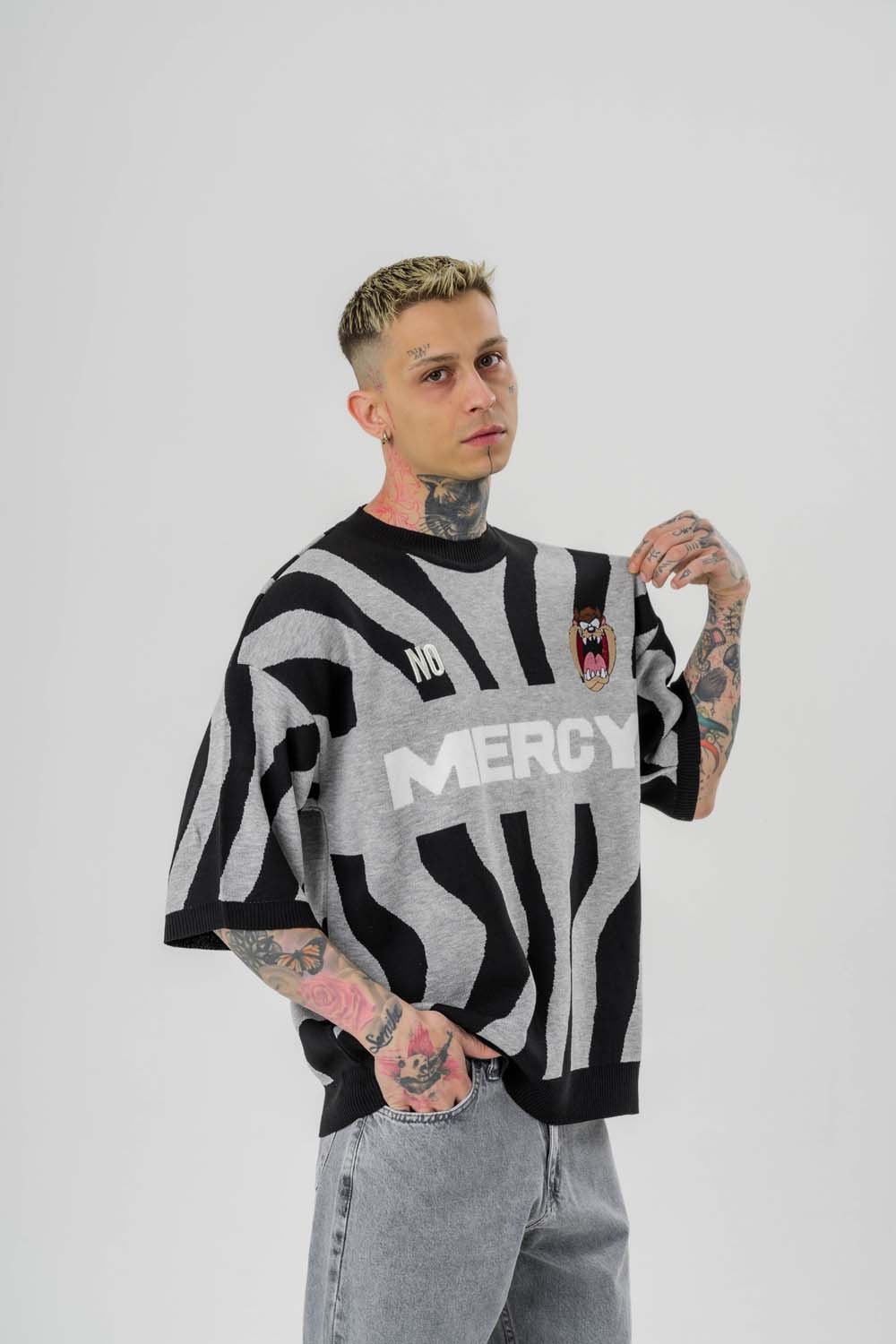 Mercy Knit Triko Oversize T-shirt