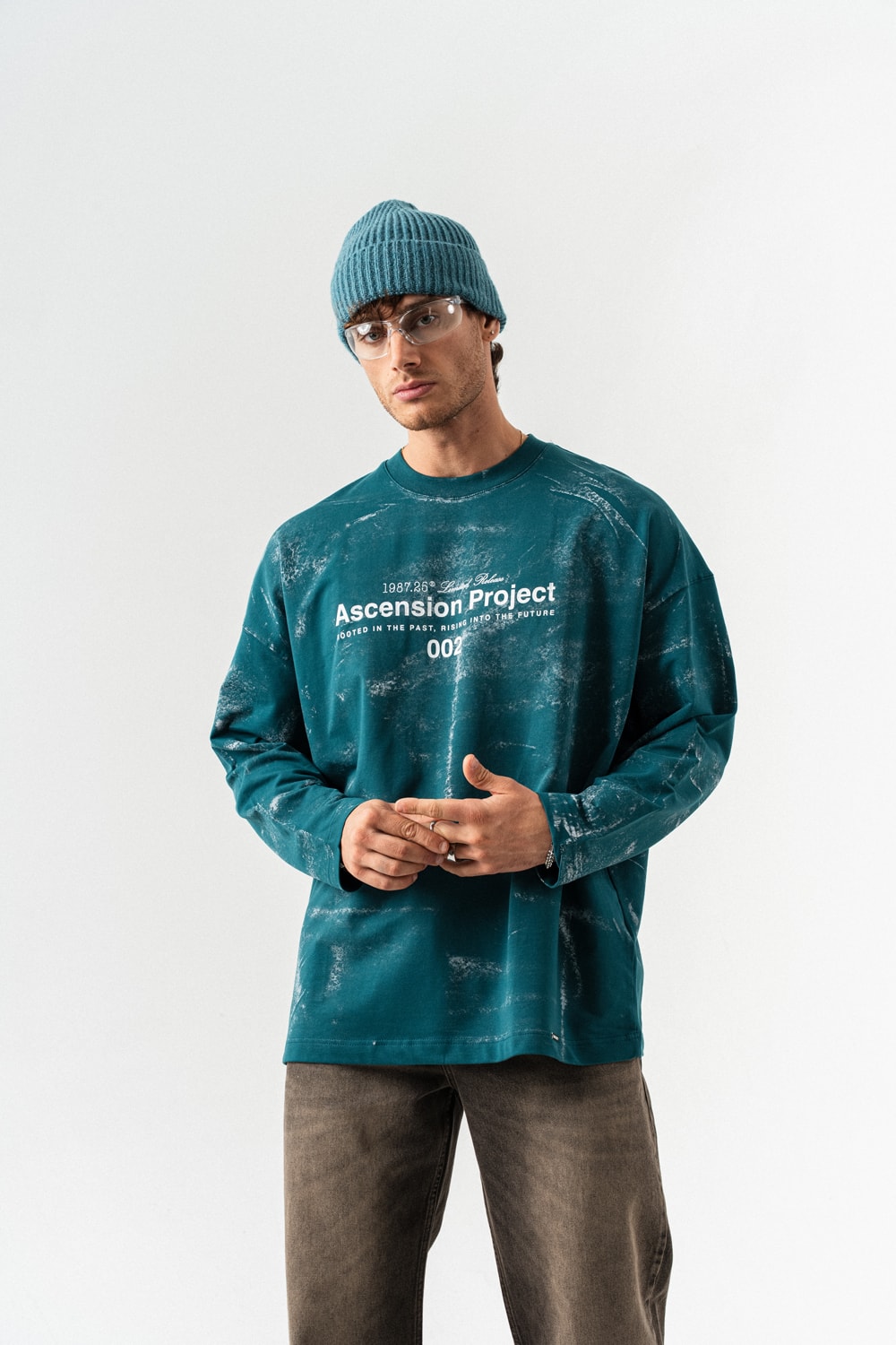 Ascension Brush Bisiklet Yaka Sweatshirt