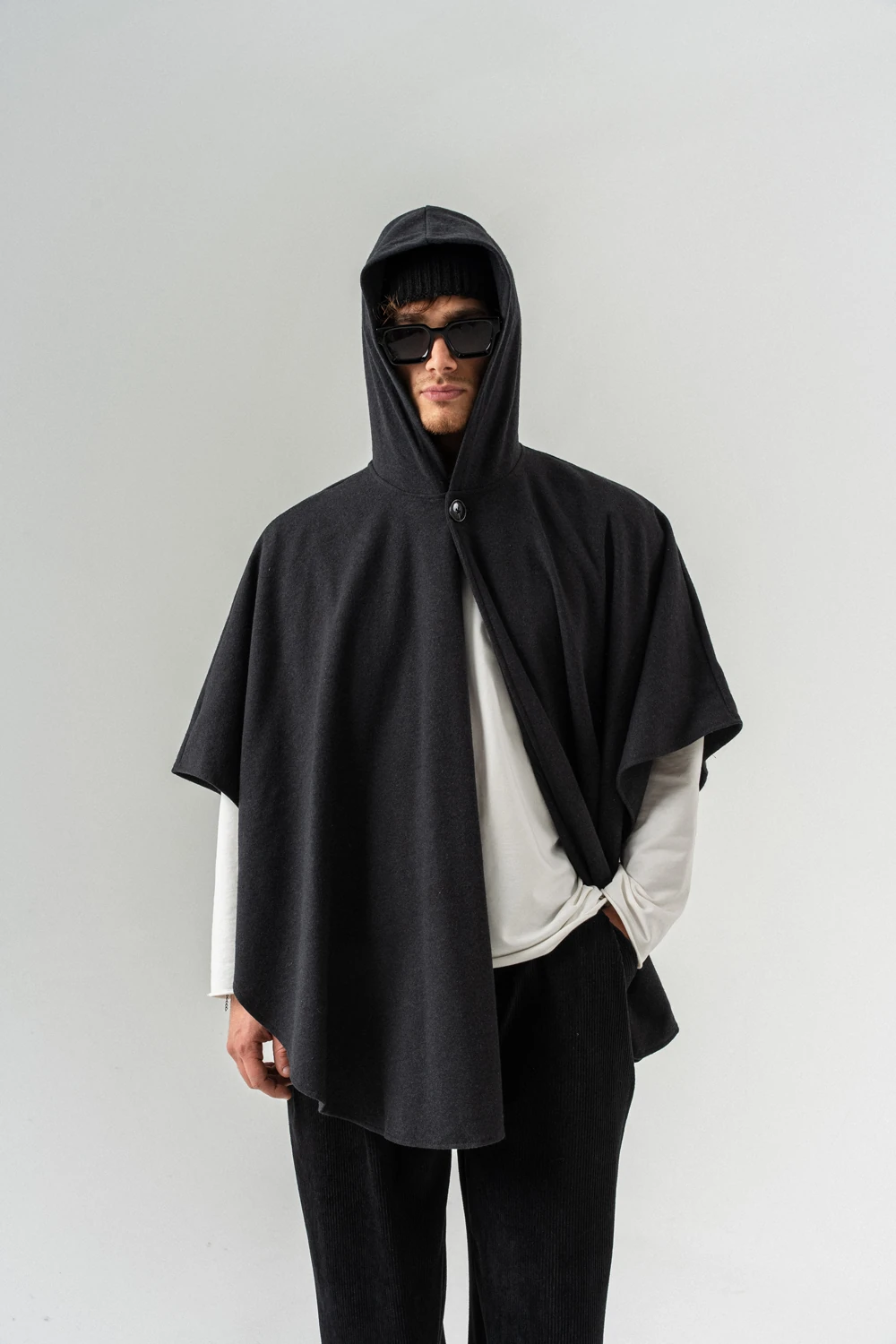 Nomvex Kapüşonlu Panço