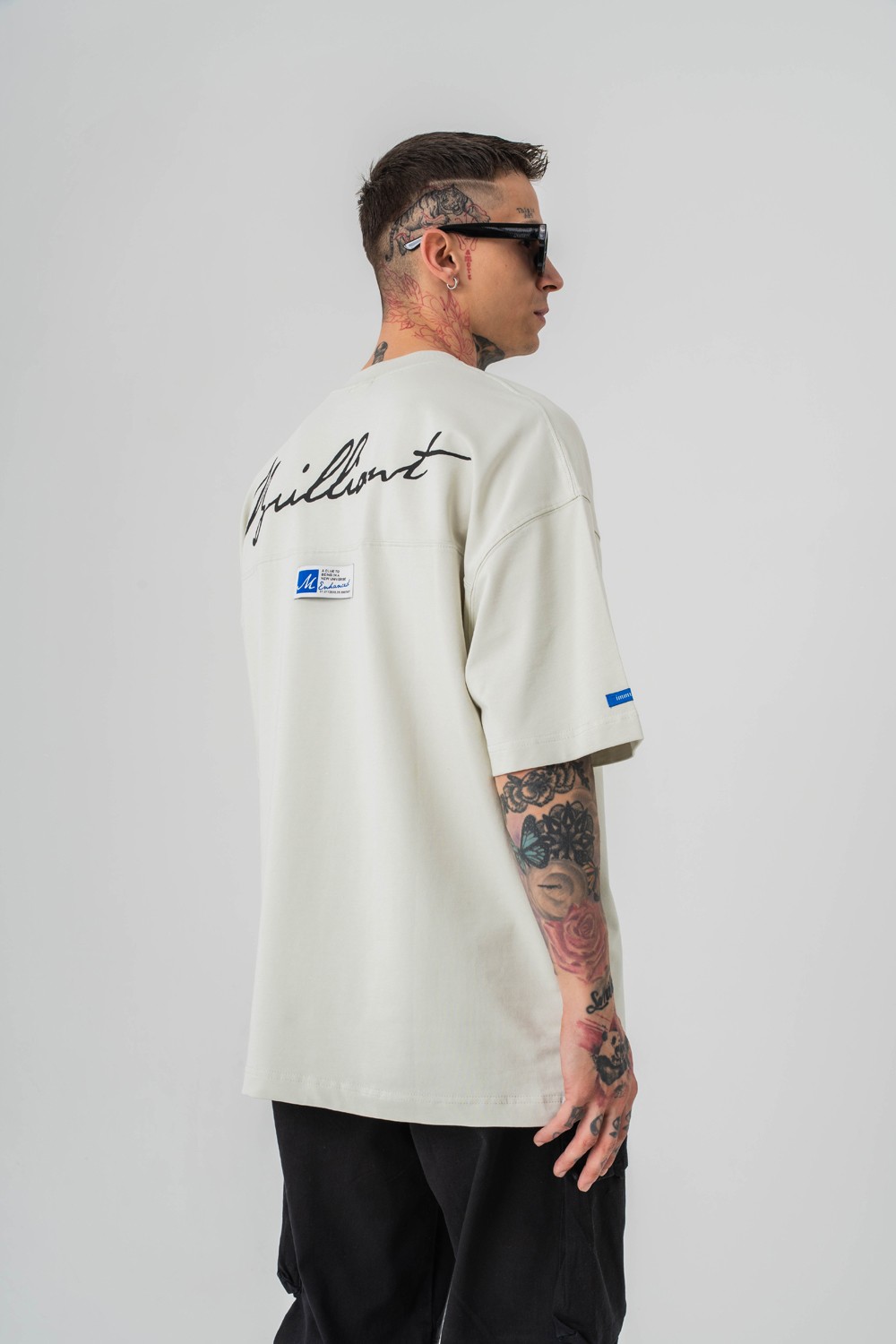 Armando 10  Patch Detaylı Oversize T-shirt