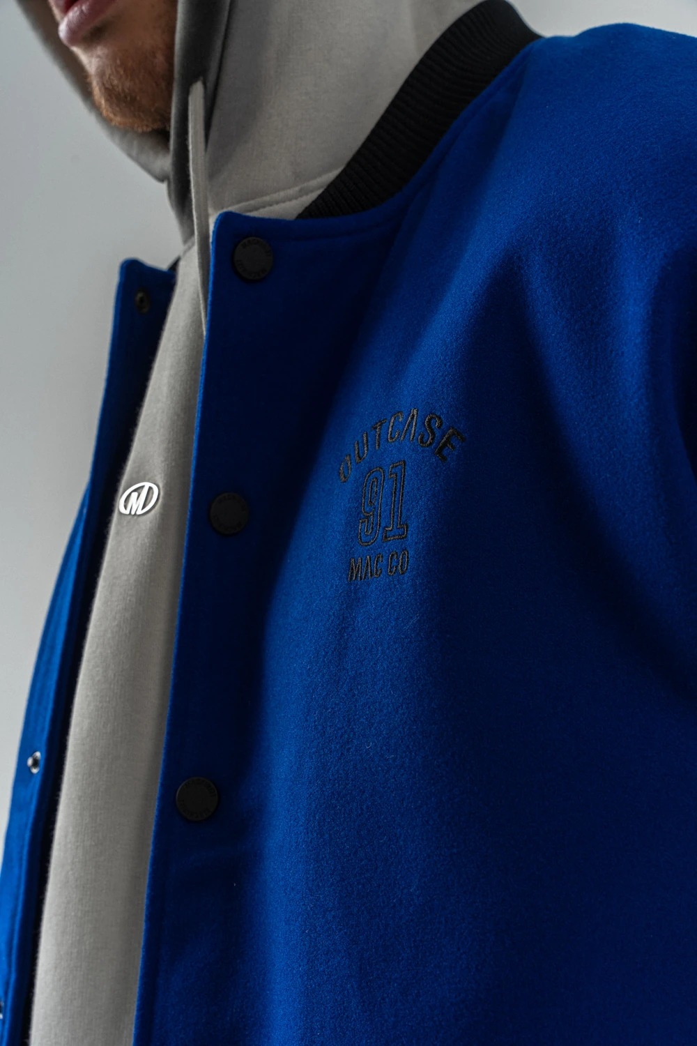 Outcase Nakış Detaylı Kolej Ceket