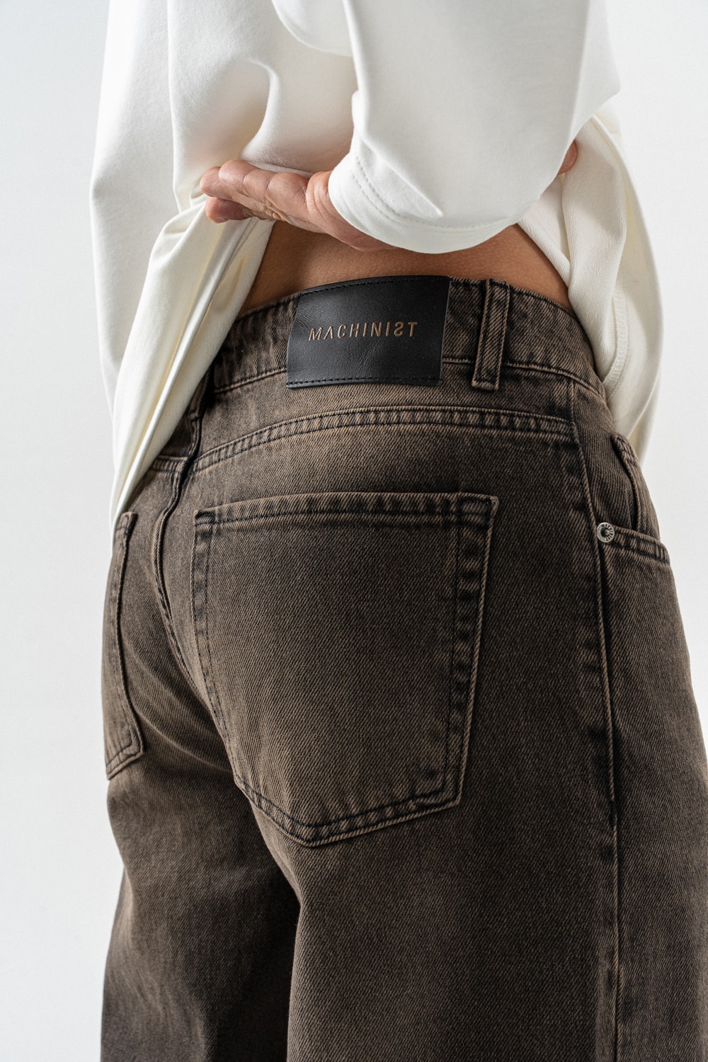 Vaultcore Yıkamlı Baggy Jean Pantolon