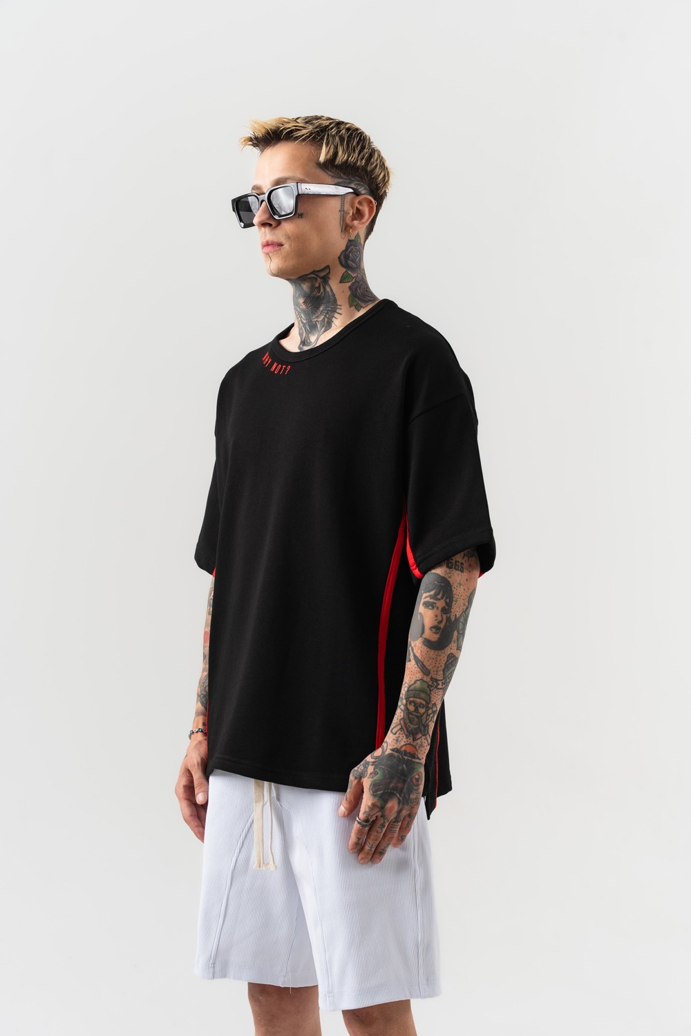 Why Not 3 İplik Oversize T-shirt