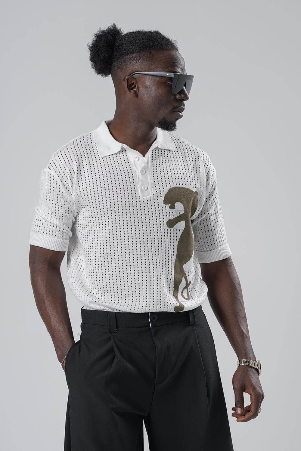 Tiger  Polo Yaka Triko T-shirt