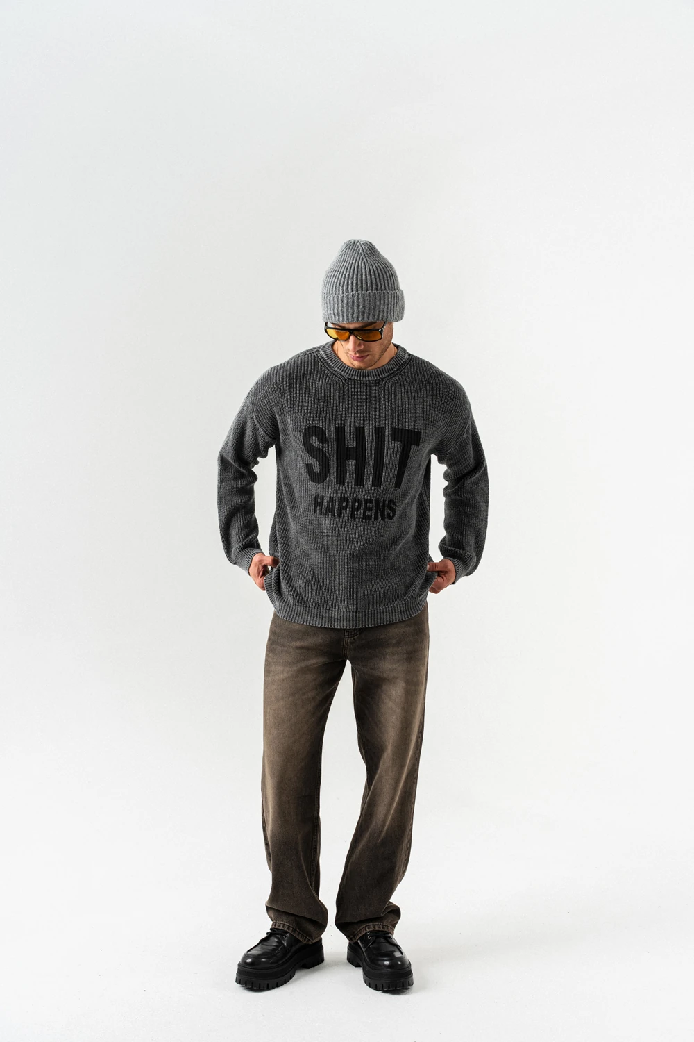 Happens Bisiklet Yaka Triko Kazak