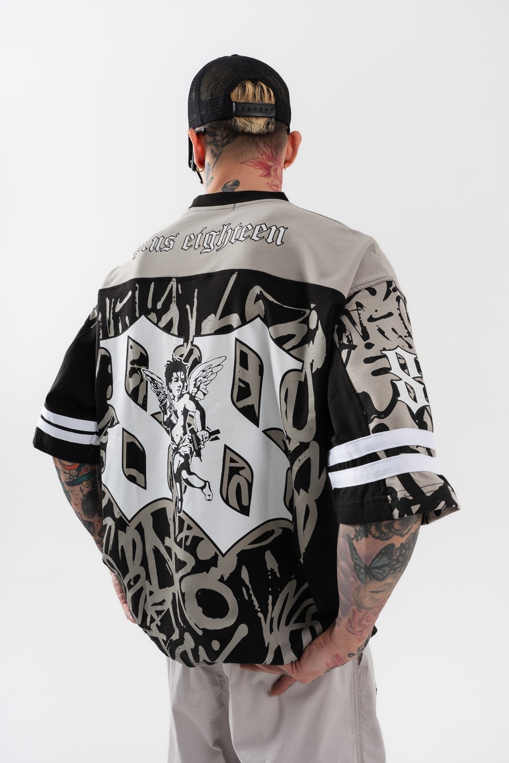 88 Fadecore Oversize T-shirt - Siyah