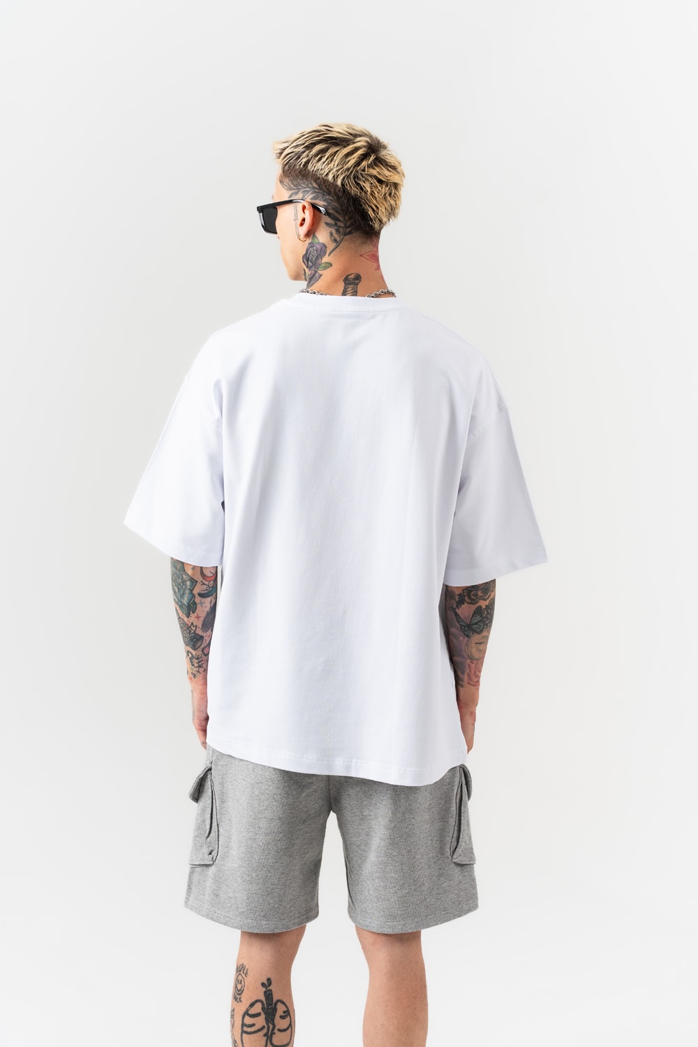 Disturb Nakış Detaylı Oversize T-shirt