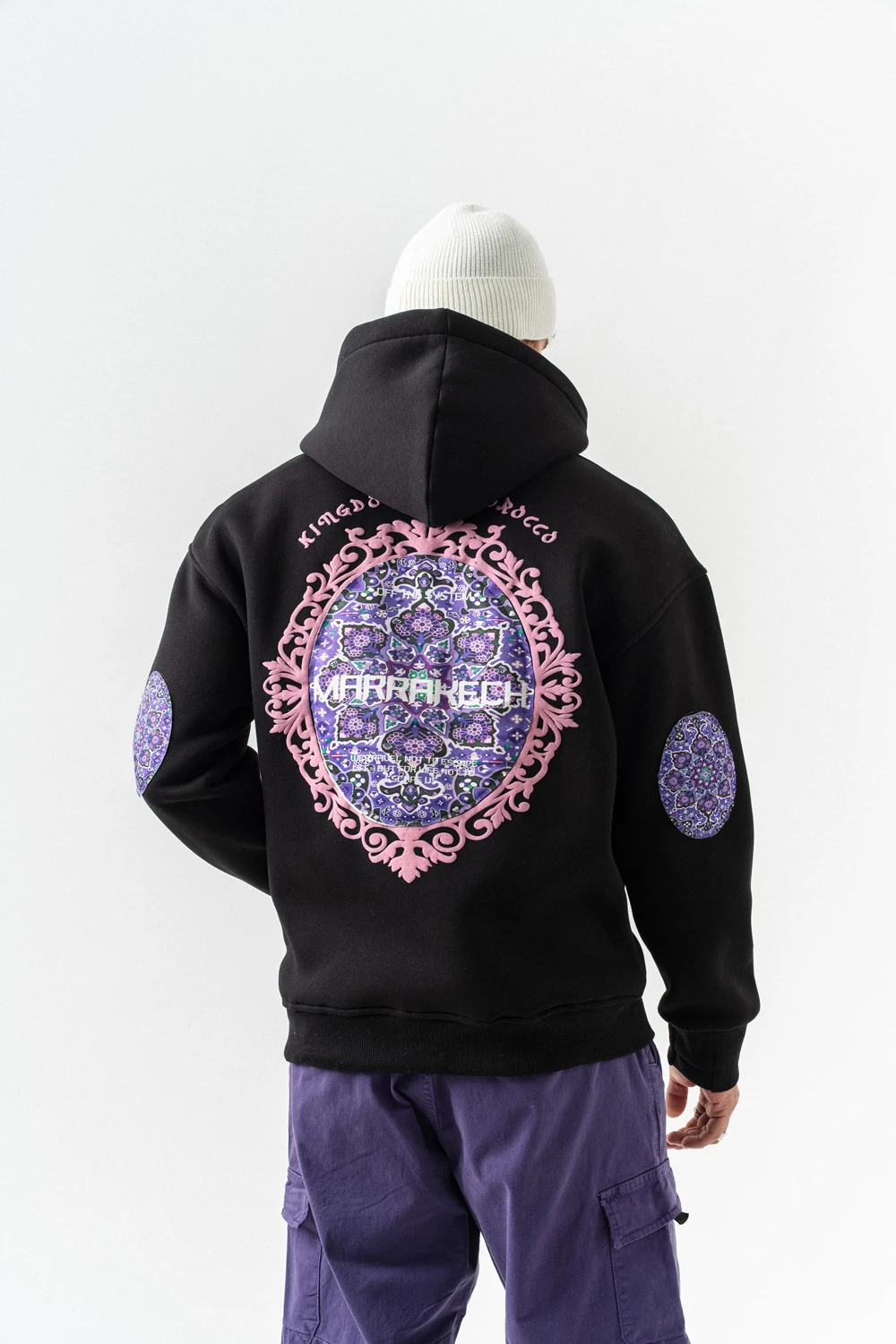 Marrakech Nakış ve Patch Detay Sweatshirt Hoodie