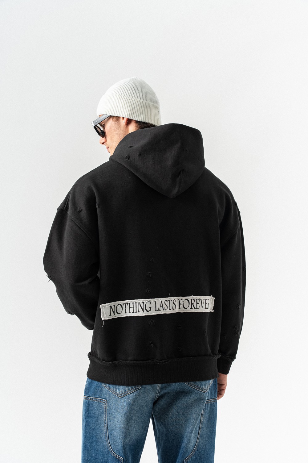 Fishborn Patch Detaylı Sweatshirt Hoodie