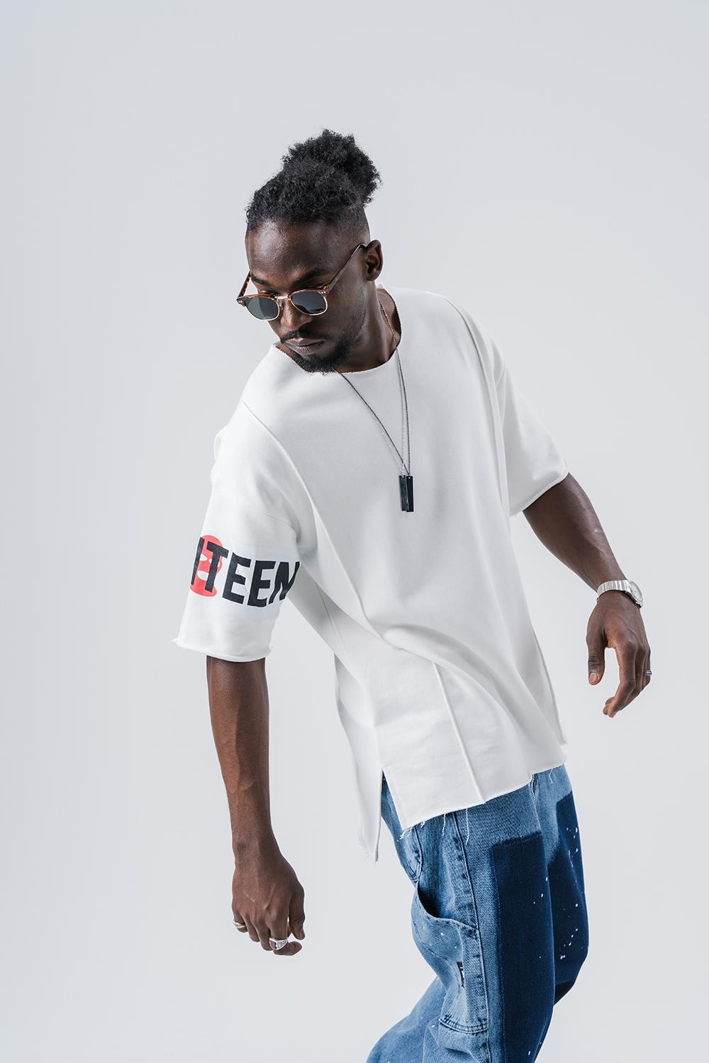 Rules  3 İplik Pis Yaka Oversize T-shirt
