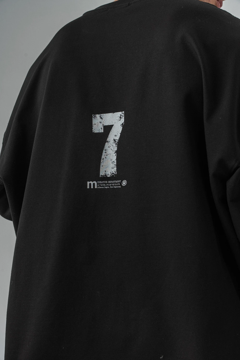 Seven Bisiklet Yaka Sweatshirt