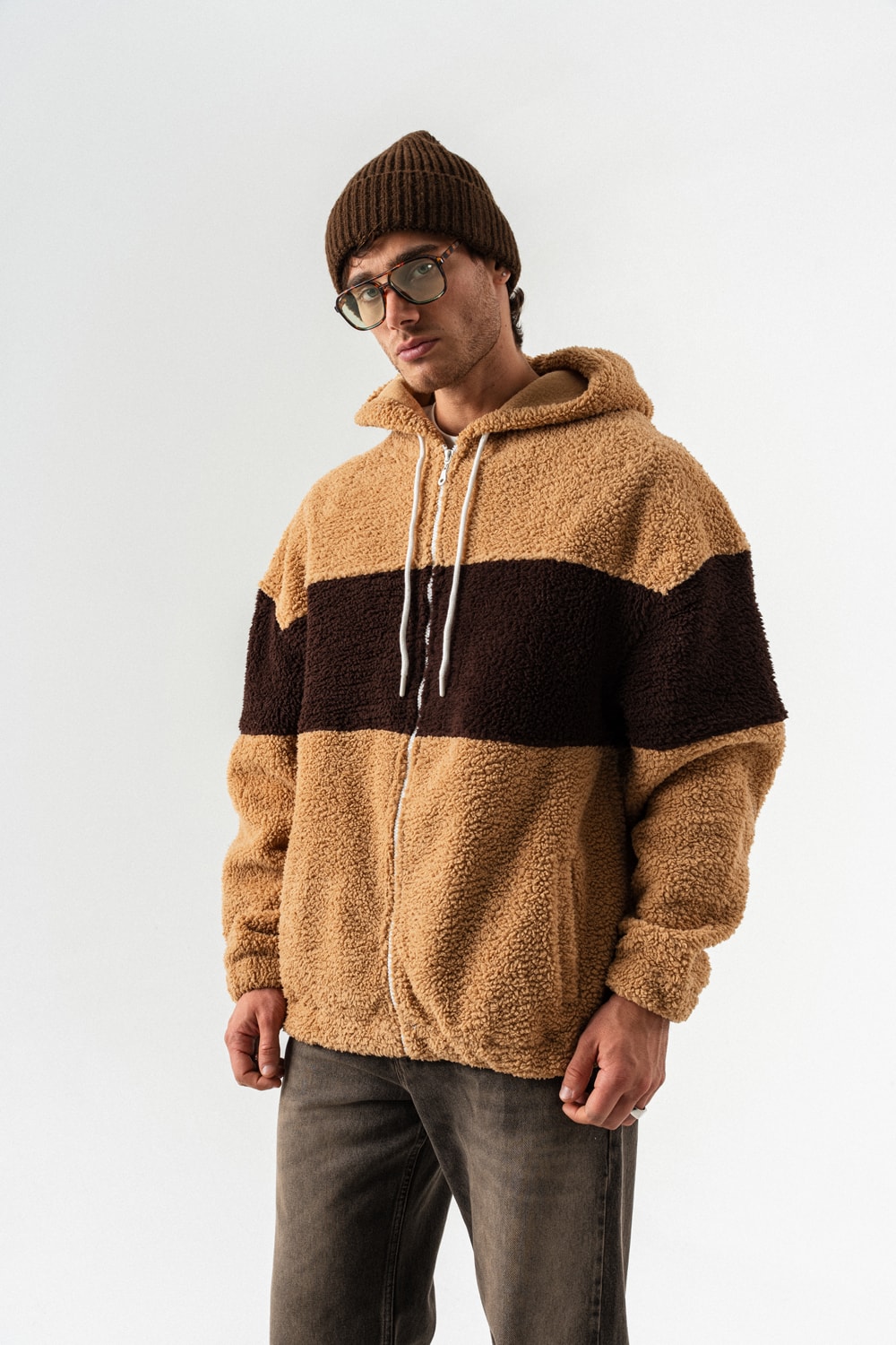 Blankfield Peluş Sweatshirt Hoodie