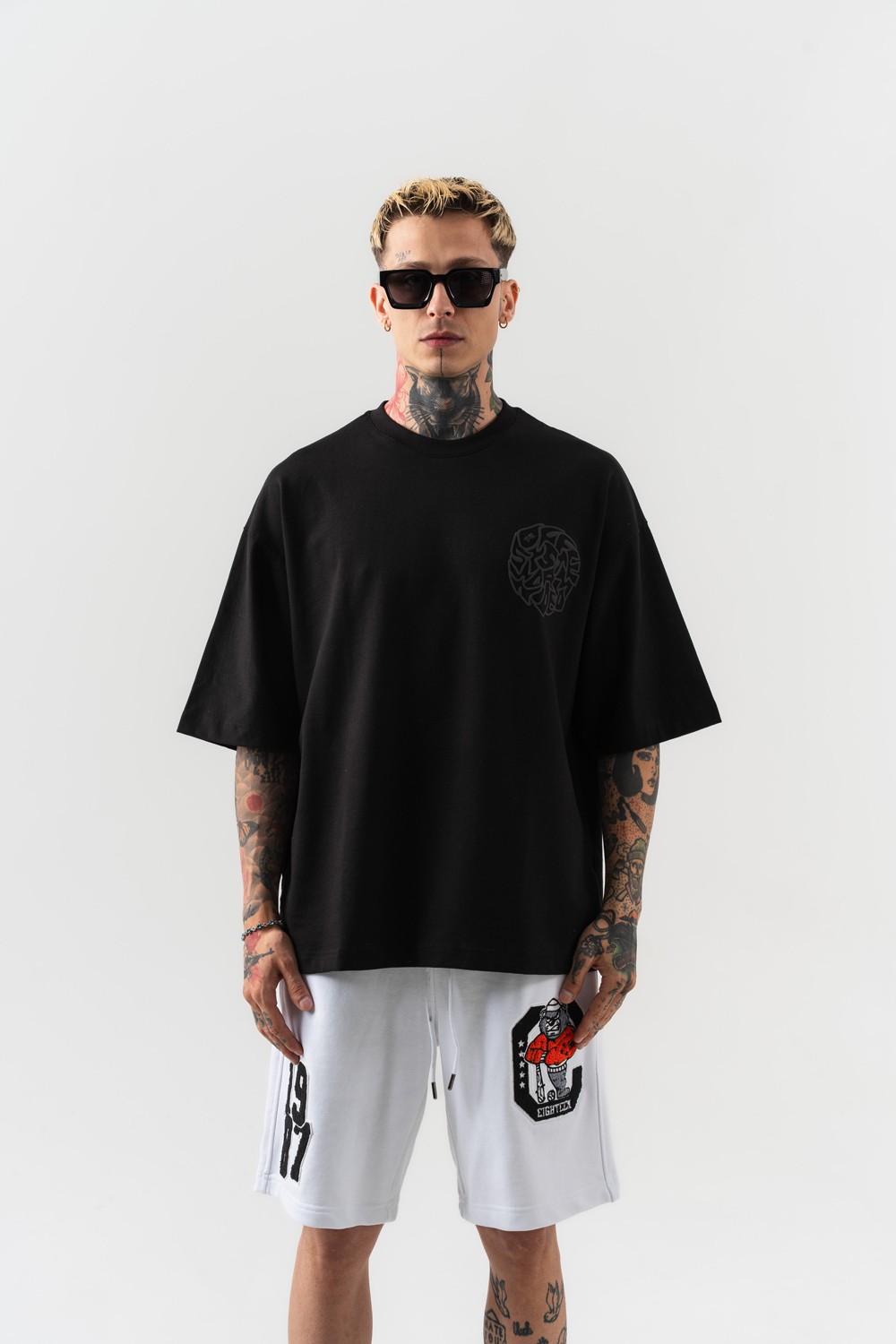 Noirline Oversize T-shirt - Siyah