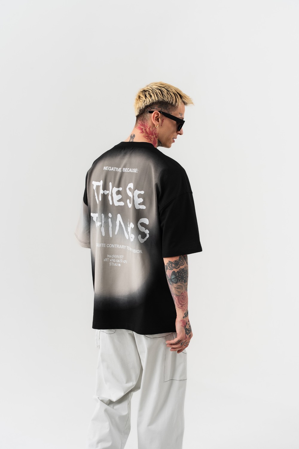 Things Sırt Baskılı Oversize T-shirt