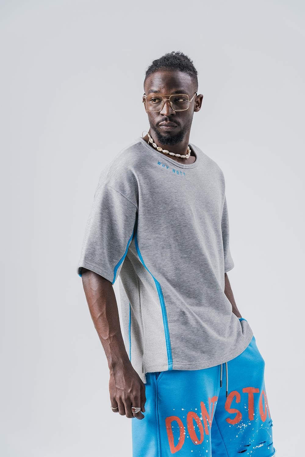 Why Not  3 İplik Oversize T-shirt