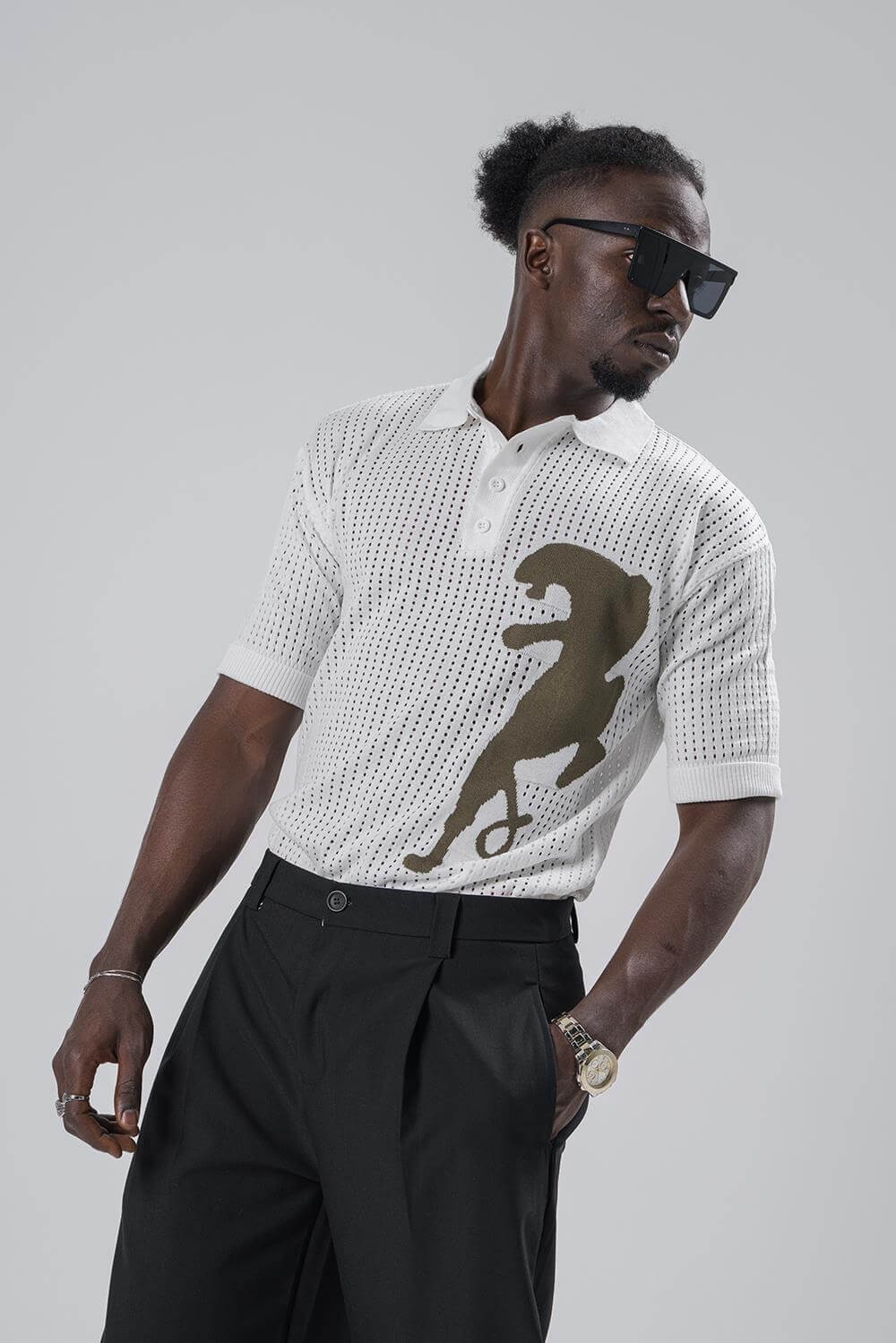 Tiger  Polo Yaka Triko T-shirt