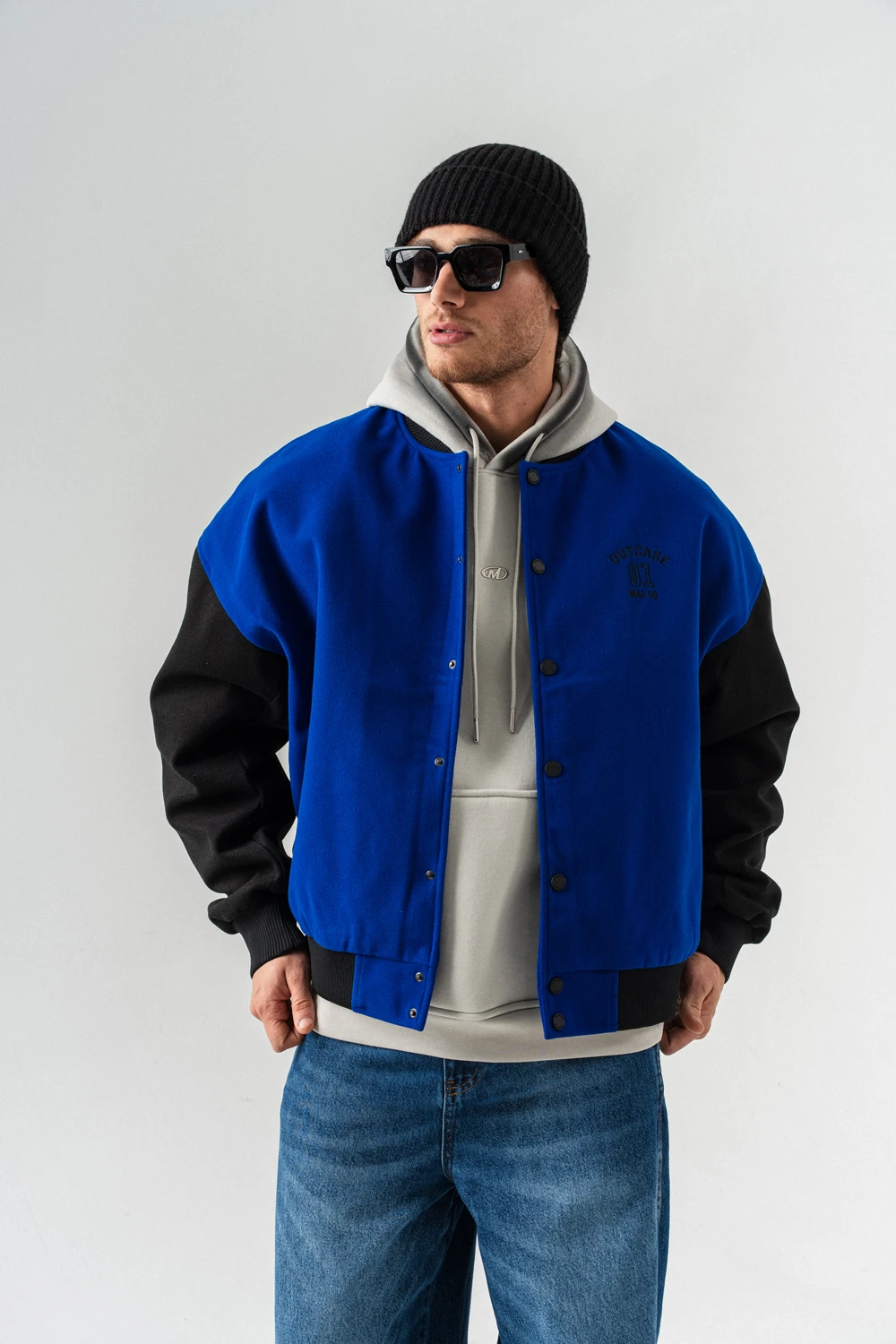 Outcase Nakış Detaylı Kolej Ceket