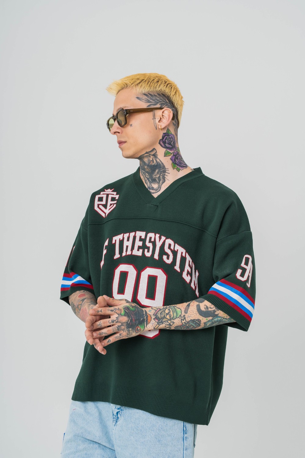 Off The System 99 Knit Oversize Triko T-shirt 