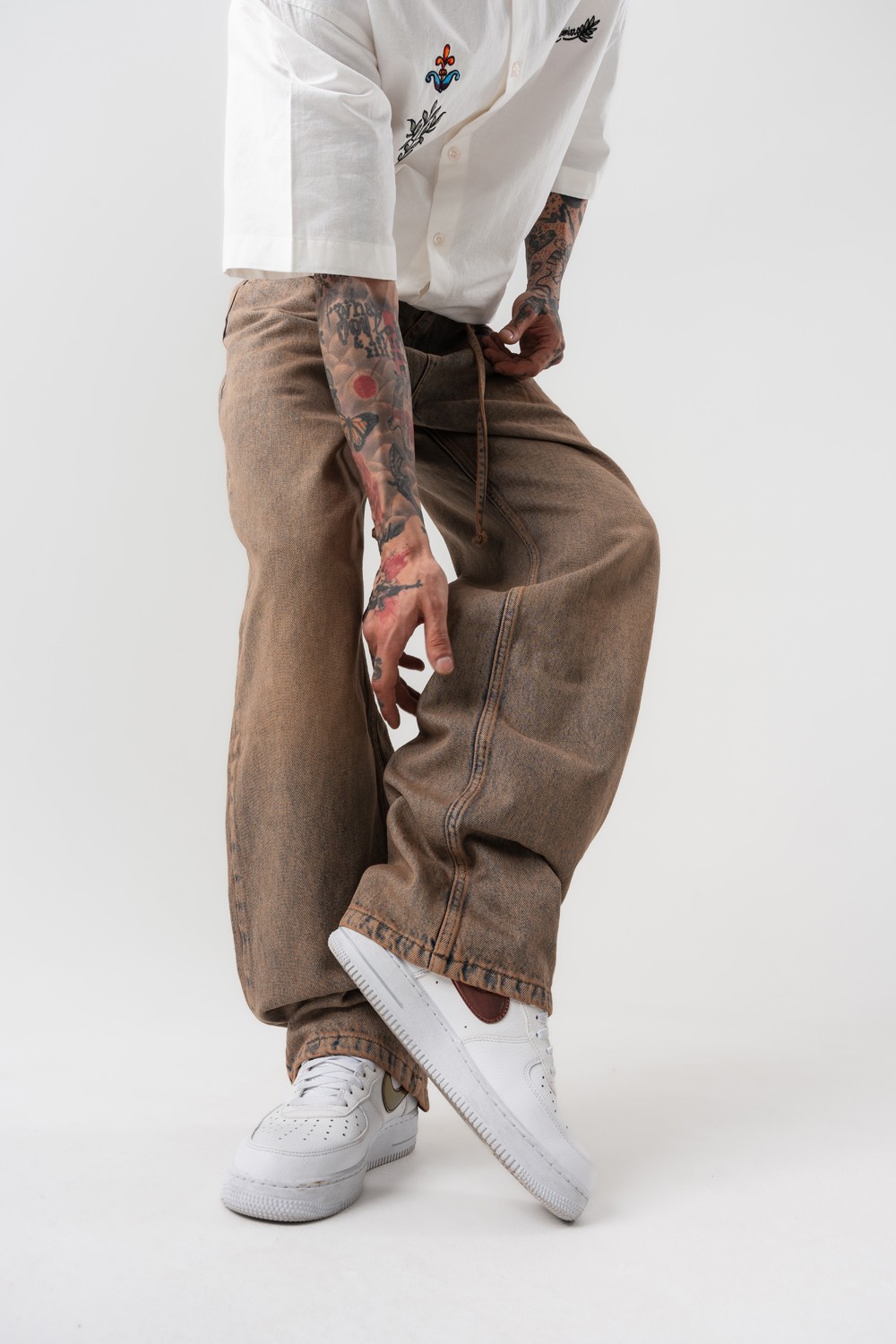 Ghostline Jean Baggy Pantolon