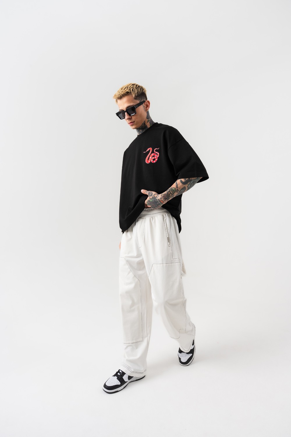 Rope Draft Oversize Baggy Pantolon