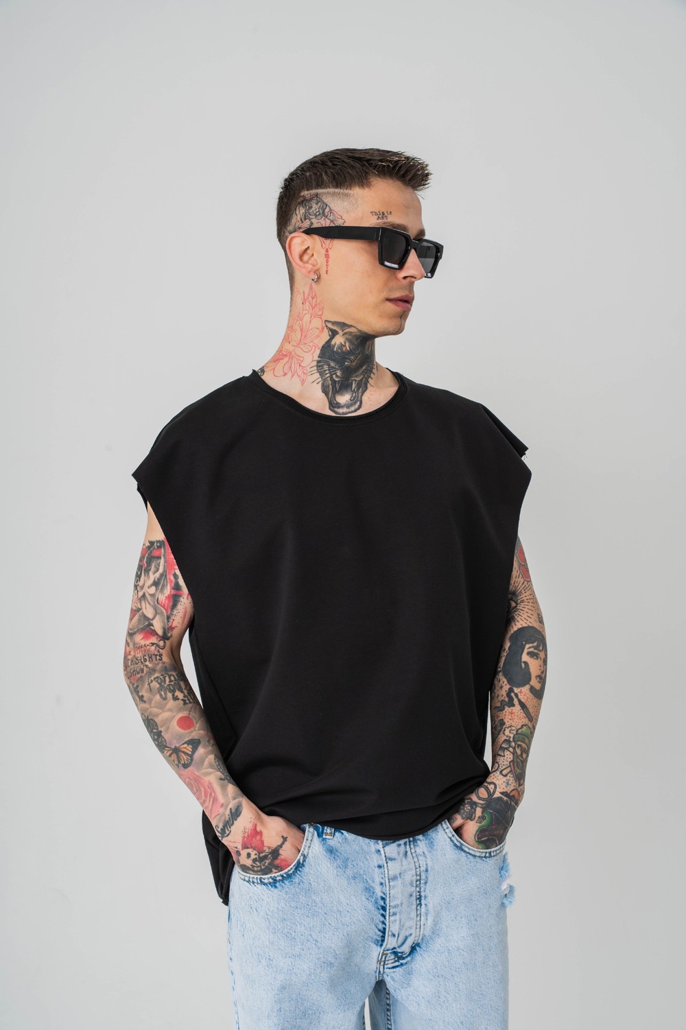 Raw Energy Kolsuz Oversize T-shirt