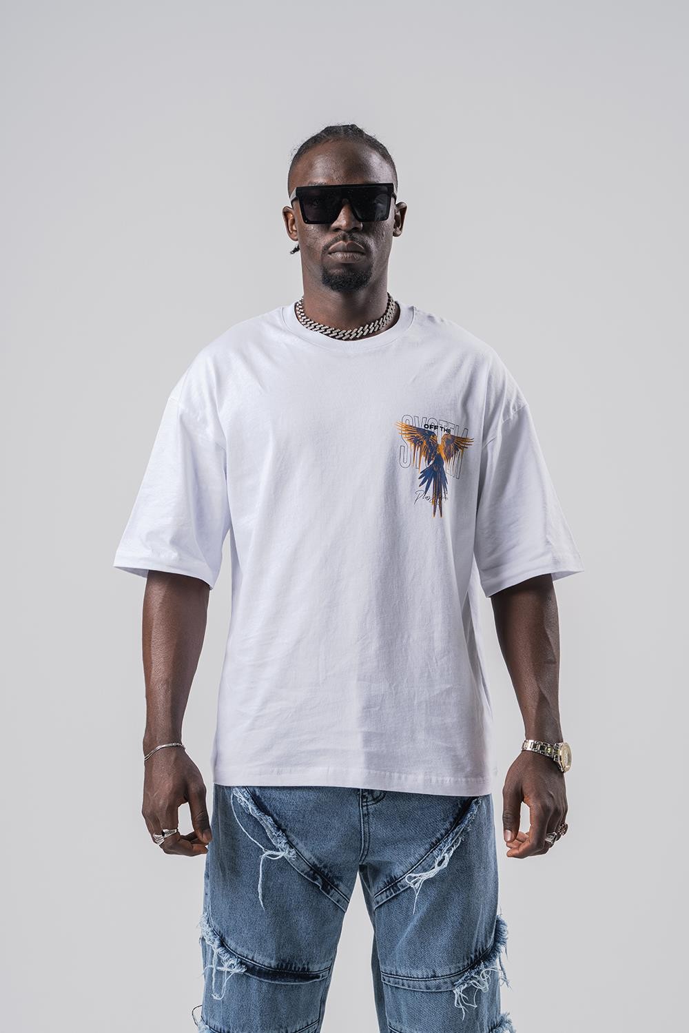 Wings  Bisiklet Yaka Oversize T-shirt