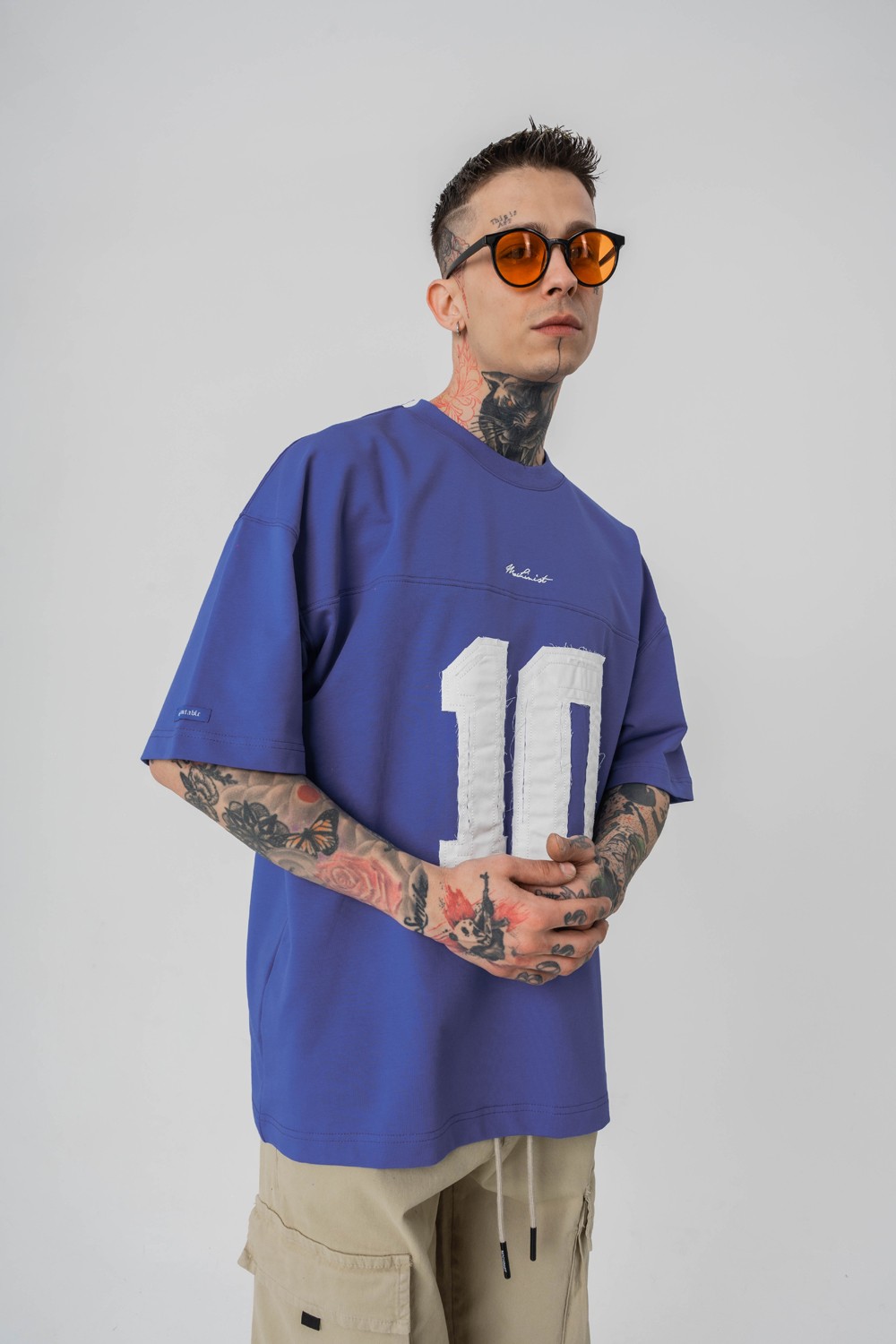 Armando 10  Patch Detaylı Oversize T-shirt