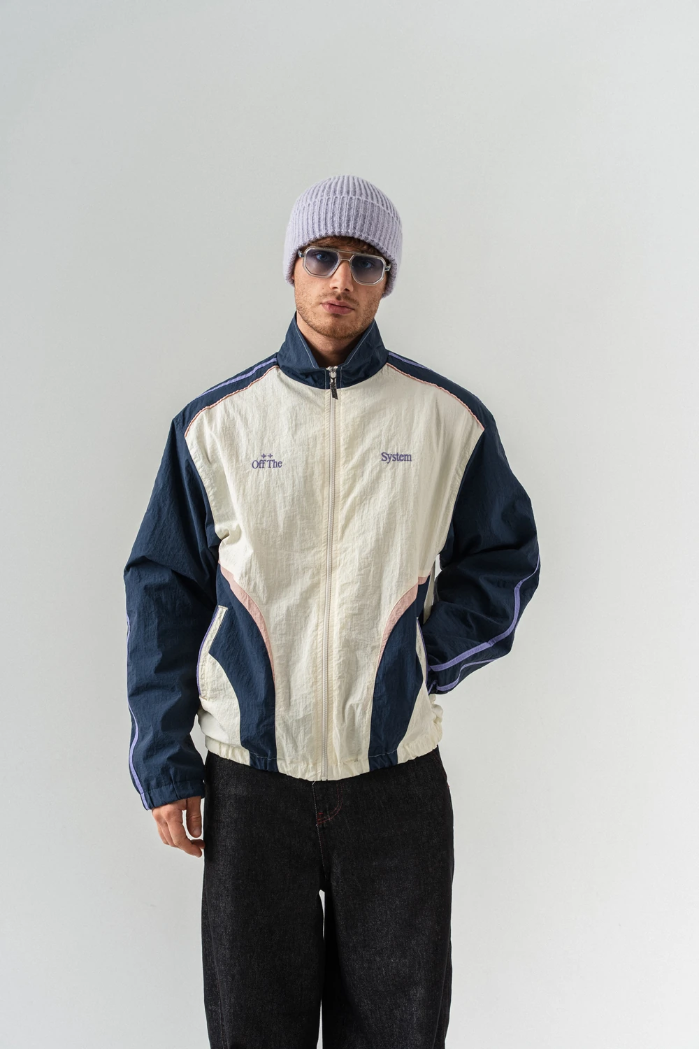 Fallbreak Paraşüt Kumaş Fermuarlı Vintage Rüzgarlık Mont