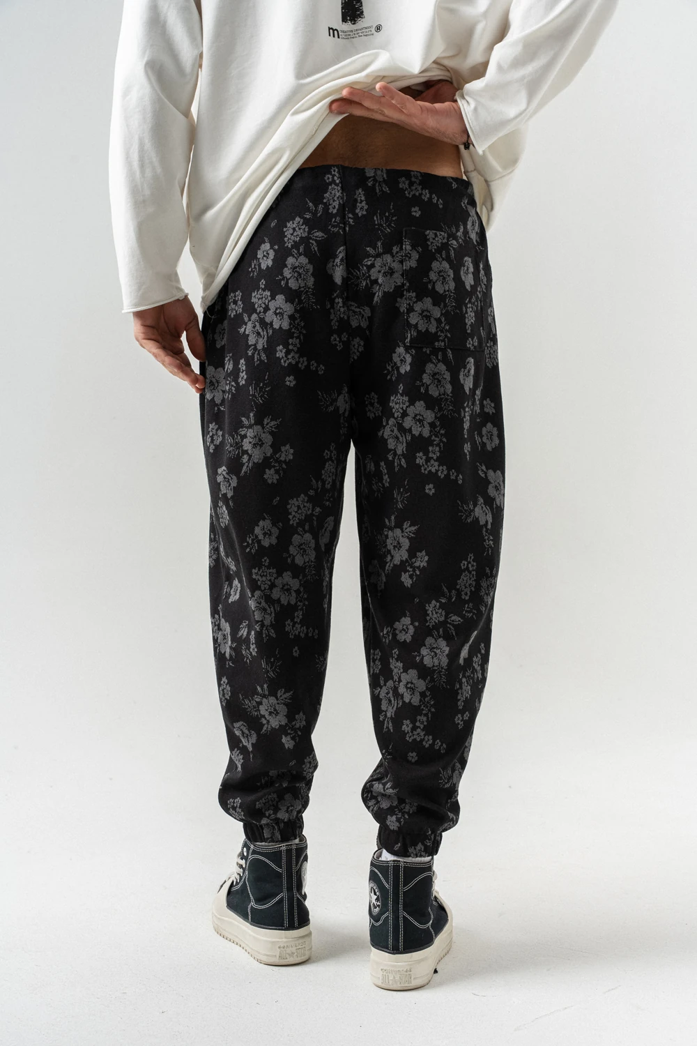 Flowpat Bel ve Paça Lastikli Pileli Şalvar