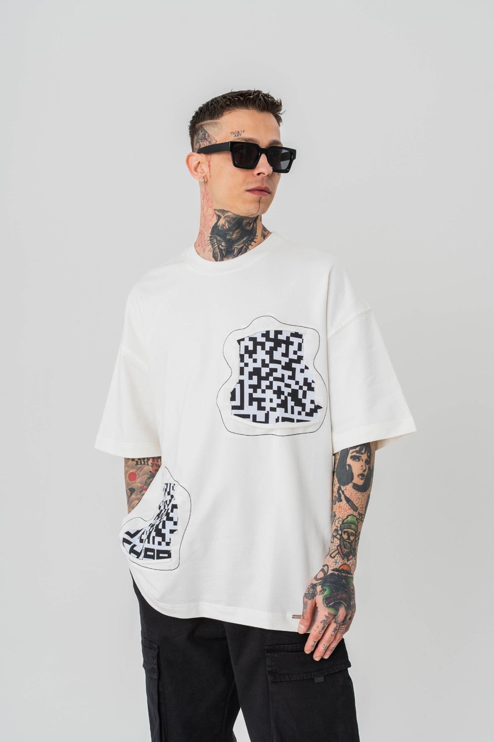 QR Code Oversize T-shirt