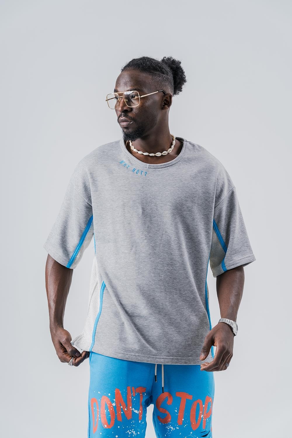 Why Not  3 İplik Oversize T-shirt