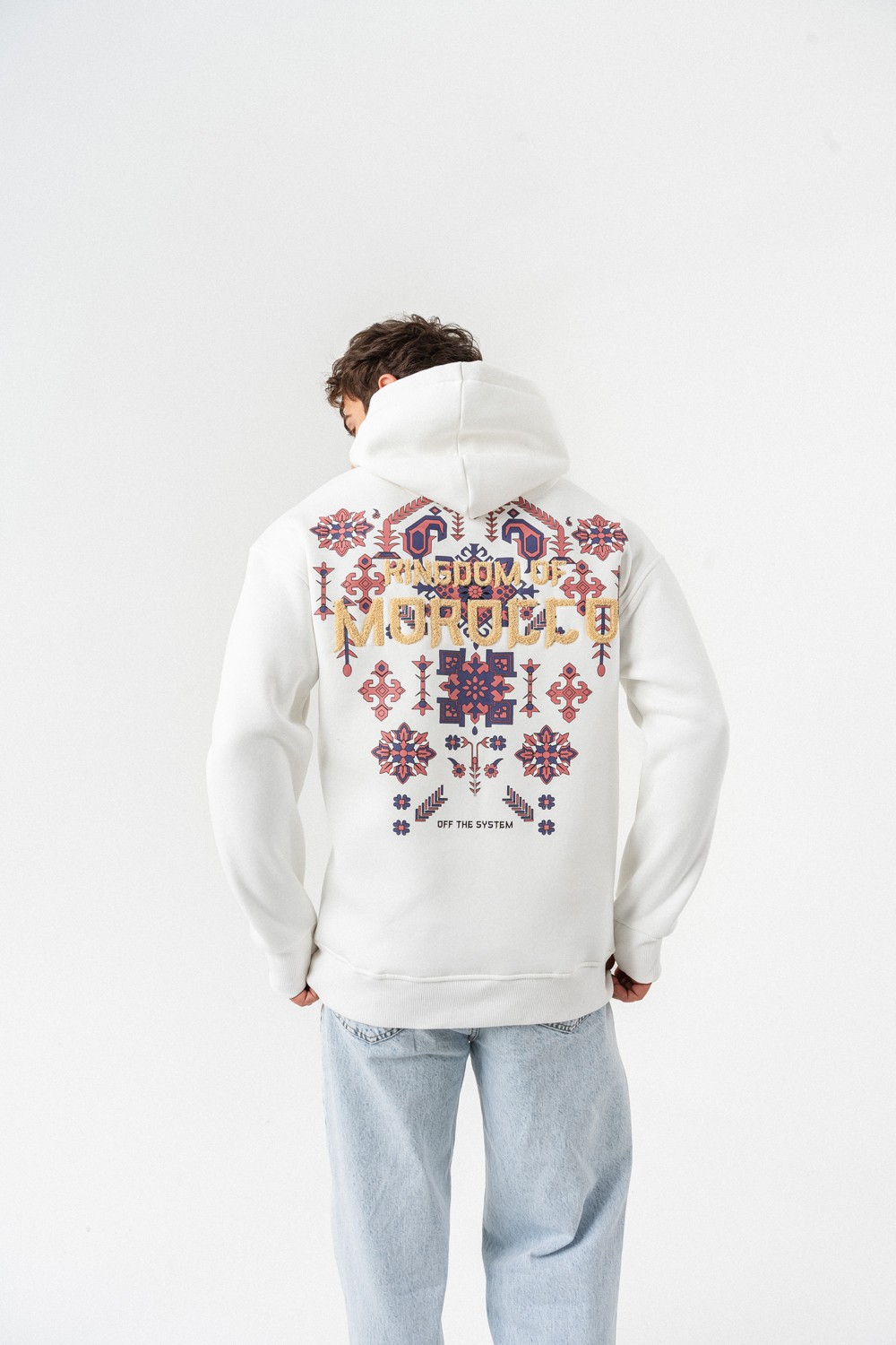 Morocco Nakış ve Patch Detay Sweatshirt Hoodie