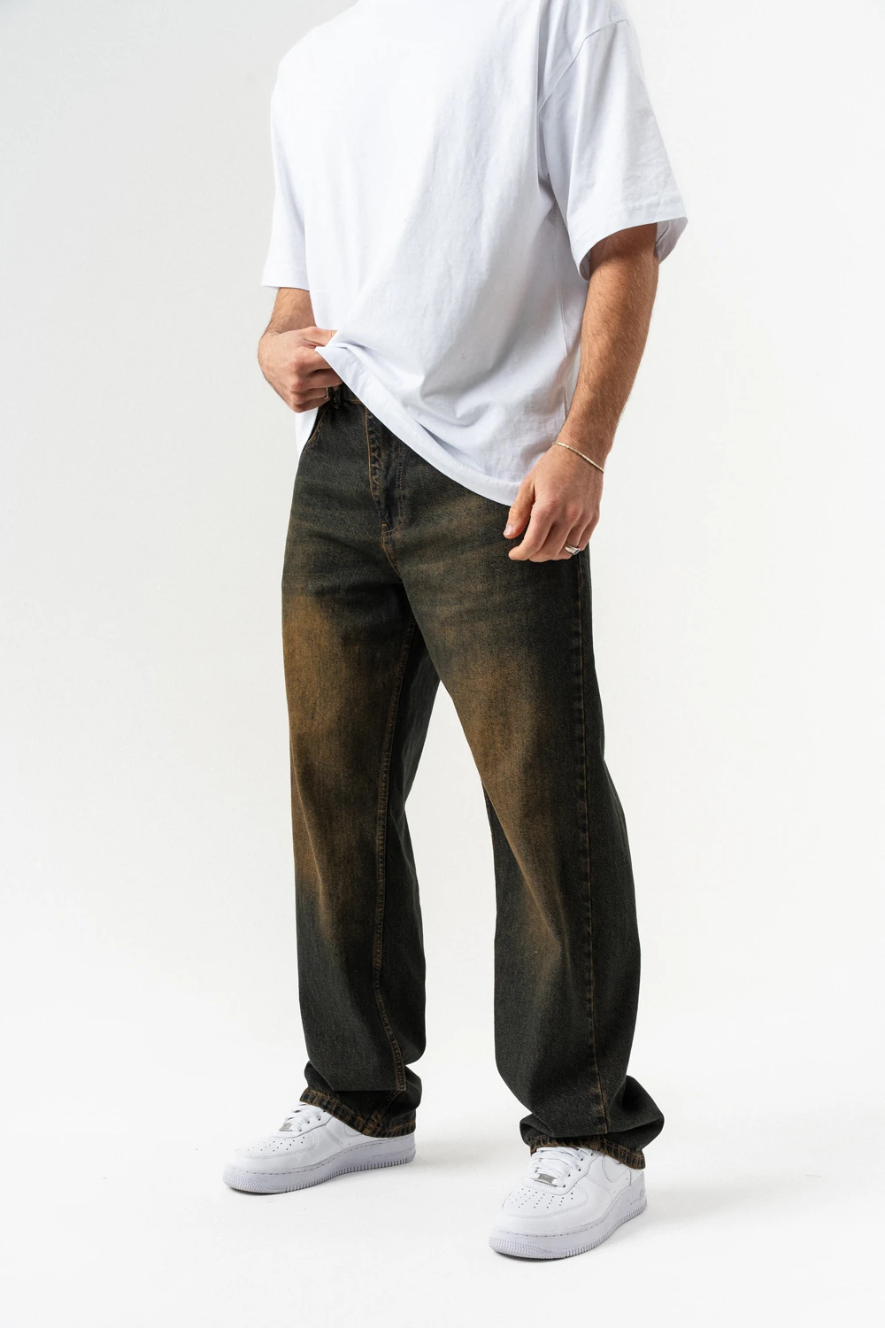 Sunbath Jean Baggy Pantolon