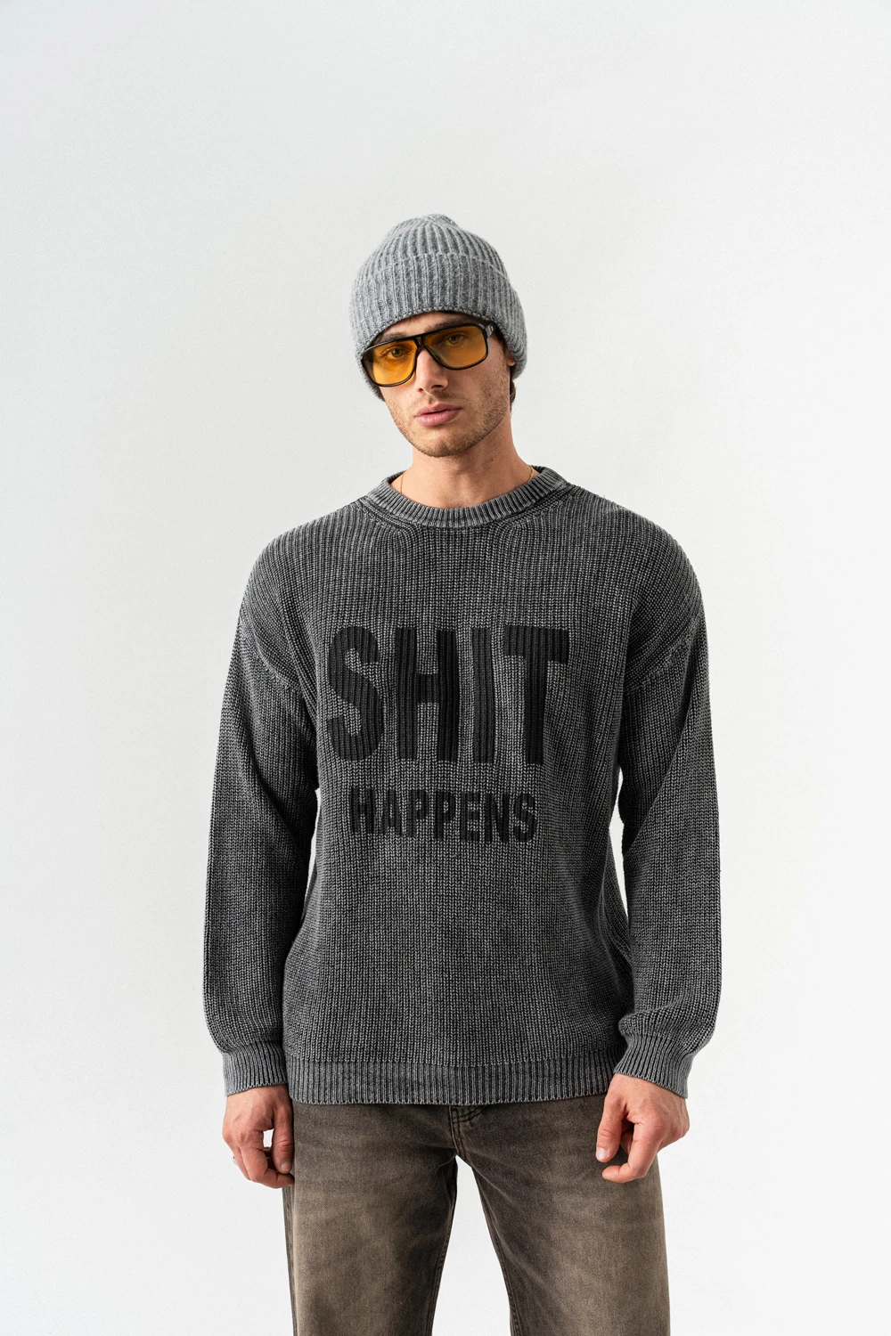 Happens Bisiklet Yaka Triko Kazak